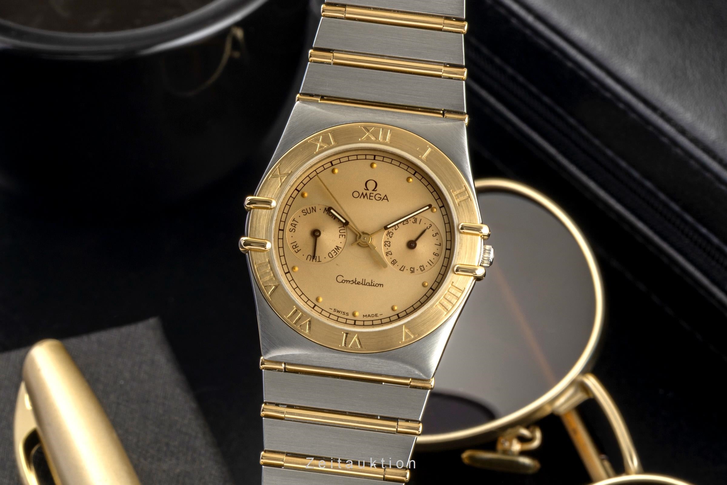 Omega Constellation Stahl Quarz Herrenuhr Ref. 396.1070 396.1080 Vintage  [2602325]