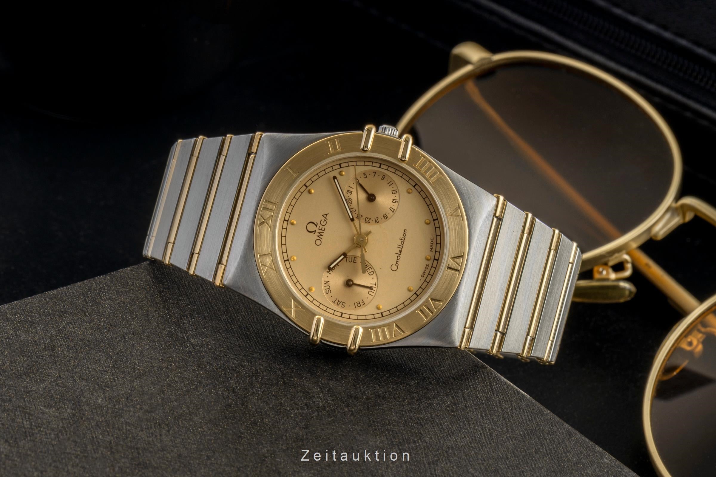Omega Constellation Stahl Quarz Herrenuhr Ref. 396.1070 396.1080 Vintage  [2602325]