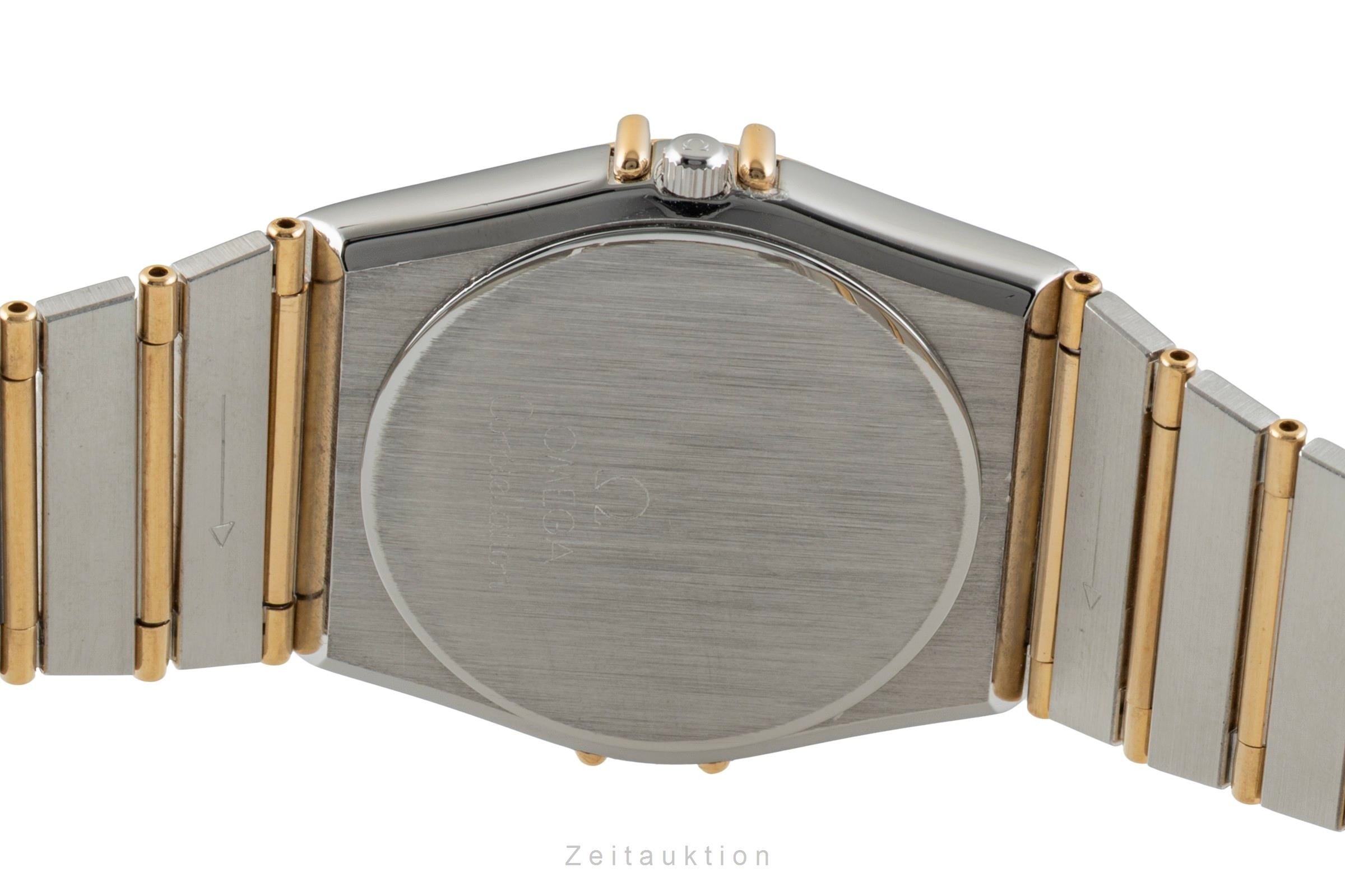 Omega Constellation Stahl Quarz Herrenuhr Ref. 396.1070 396.1080 Vintage  [2602325]