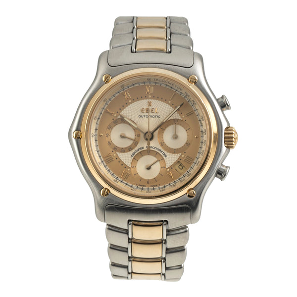 Ebel Le Modulor Chronograph Stahl / Gold Automatik Herrenuhr Ref. E1137241  [2602326]