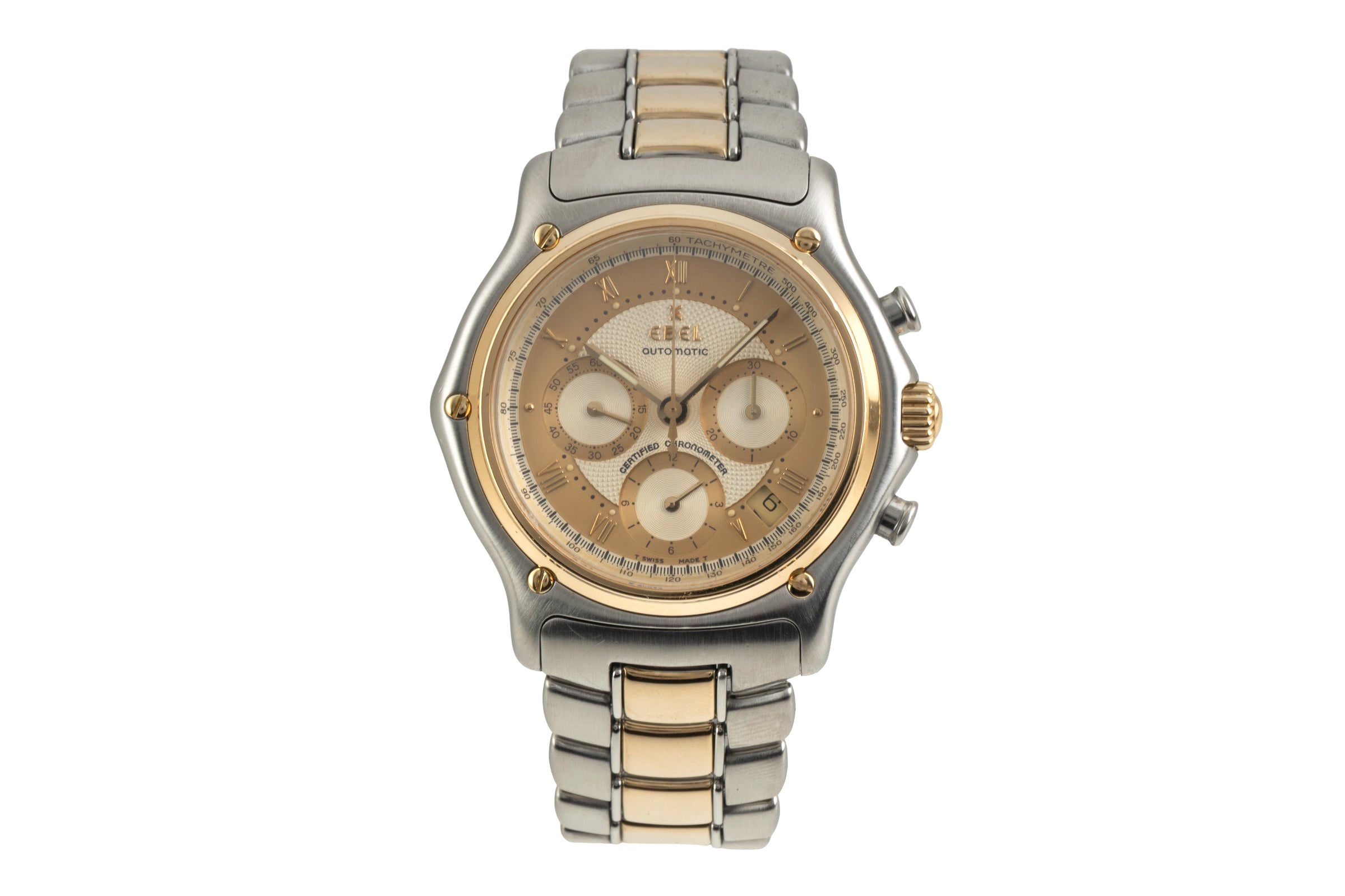 Ebel Le Modulor Chronograph Stahl / Gold Automatik Herrenuhr Ref. E1137241  [2602326]