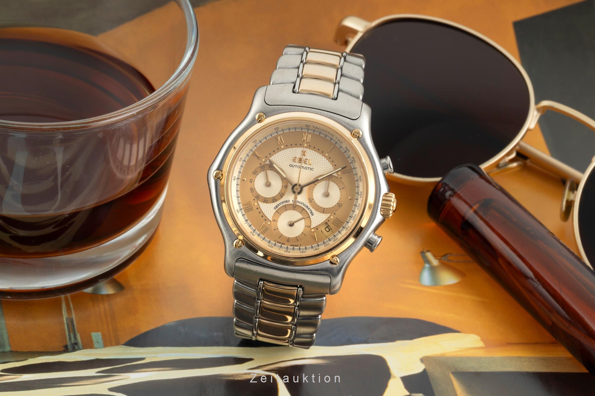 Ebel Le Modulor Chronograph Stahl / Gold Automatik Herrenuhr Ref. E1137241  [2602326]