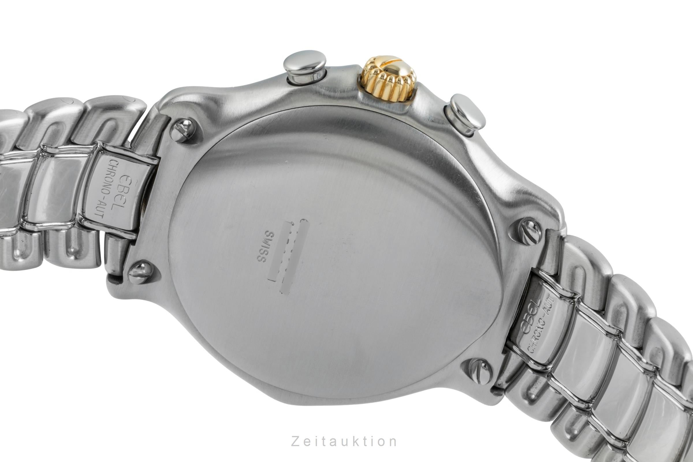 Ebel 1911 chronograph steel / gold automatic men's watch 1134901  [2602327]
