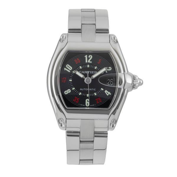 Cartier Roadster steel automatic men's watch W62002V3, 2510  [2602328]