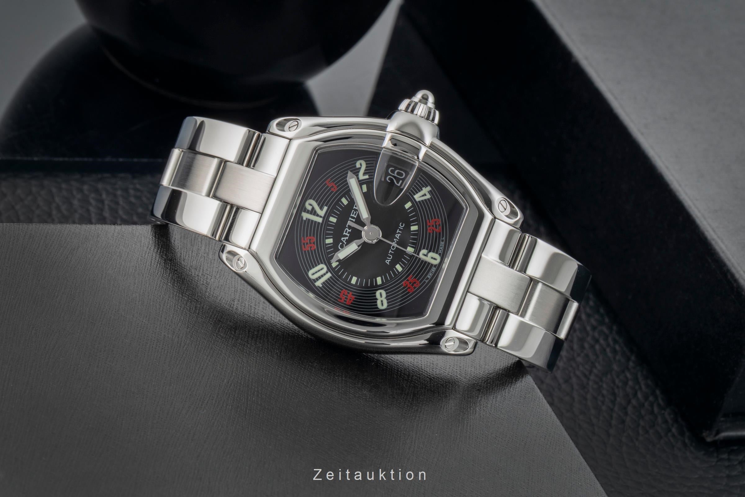 Cartier Roadster steel automatic men's watch W62002V3, 2510  [2602328]