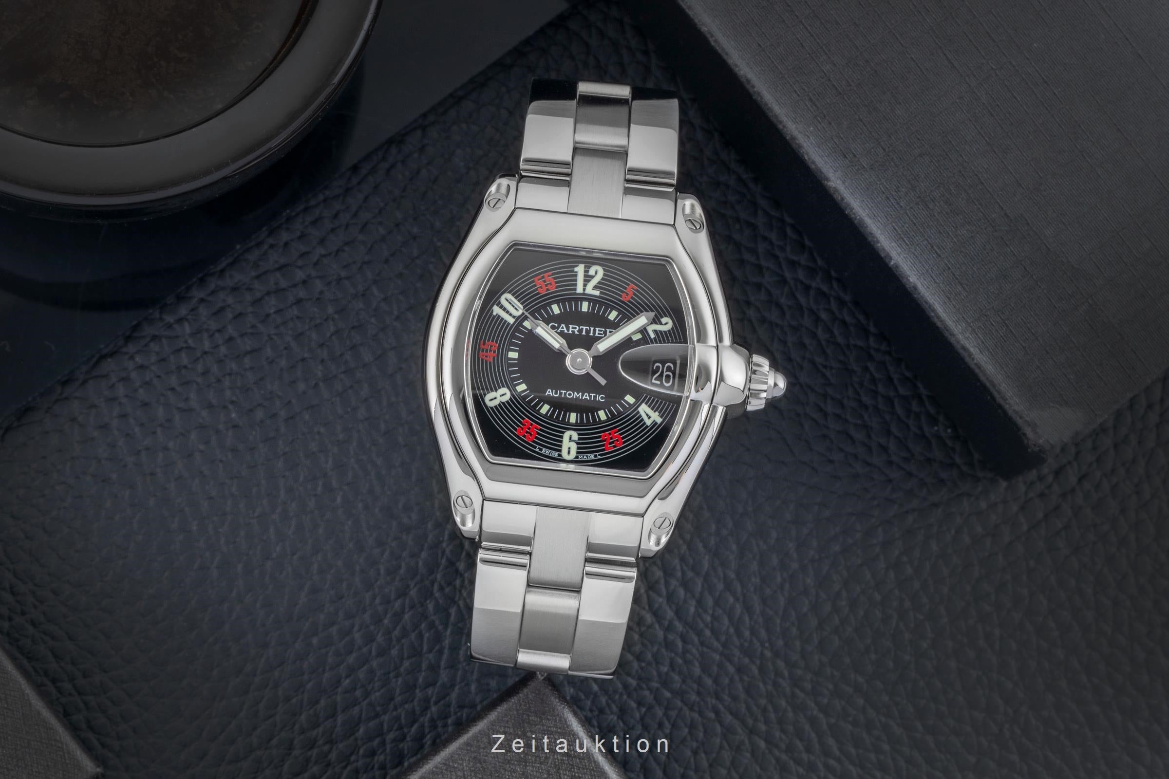 Cartier Roadster steel automatic men's watch W62002V3, 2510  [2602328]