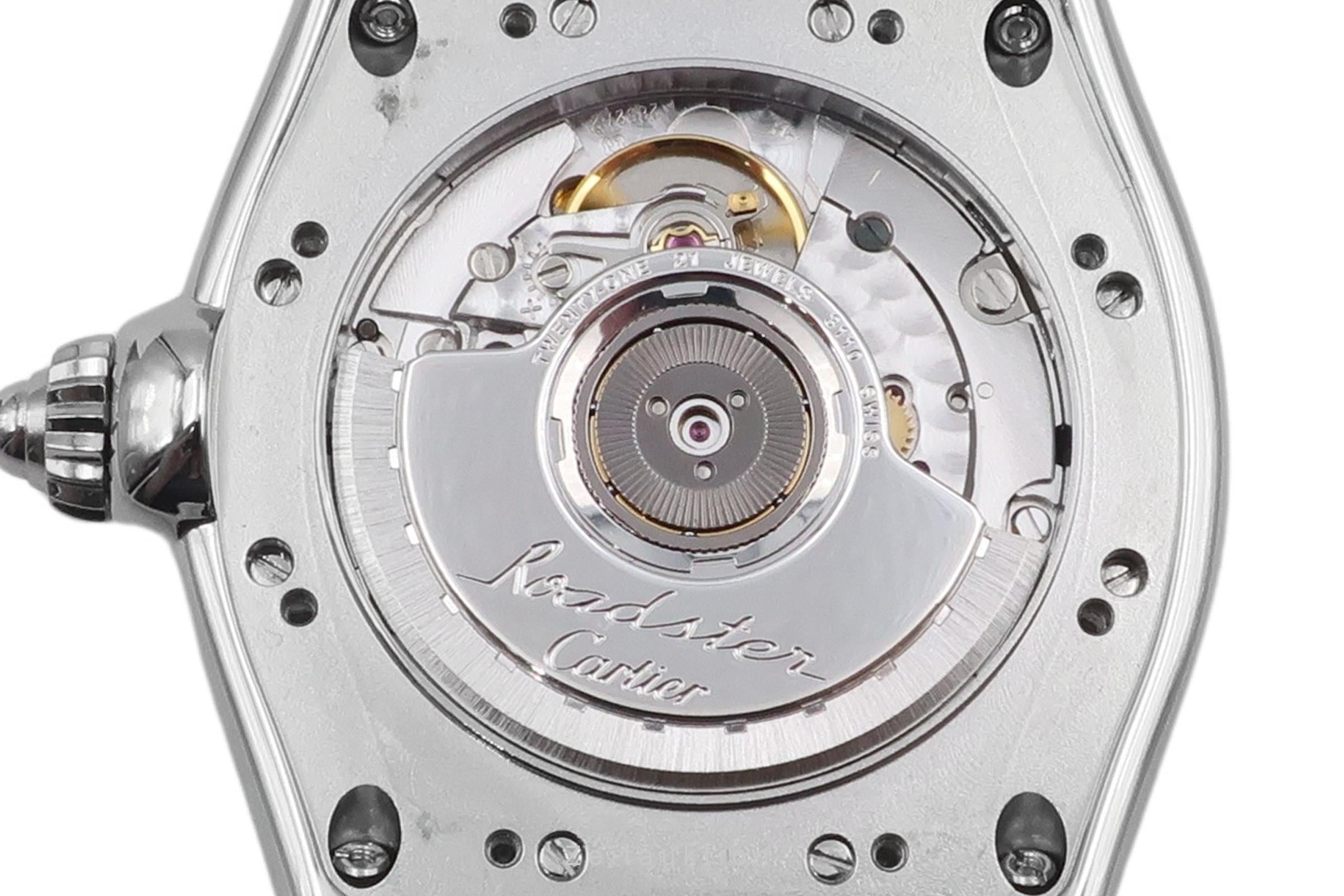 Cartier Roadster steel automatic men's watch W62002V3, 2510  [2602328]