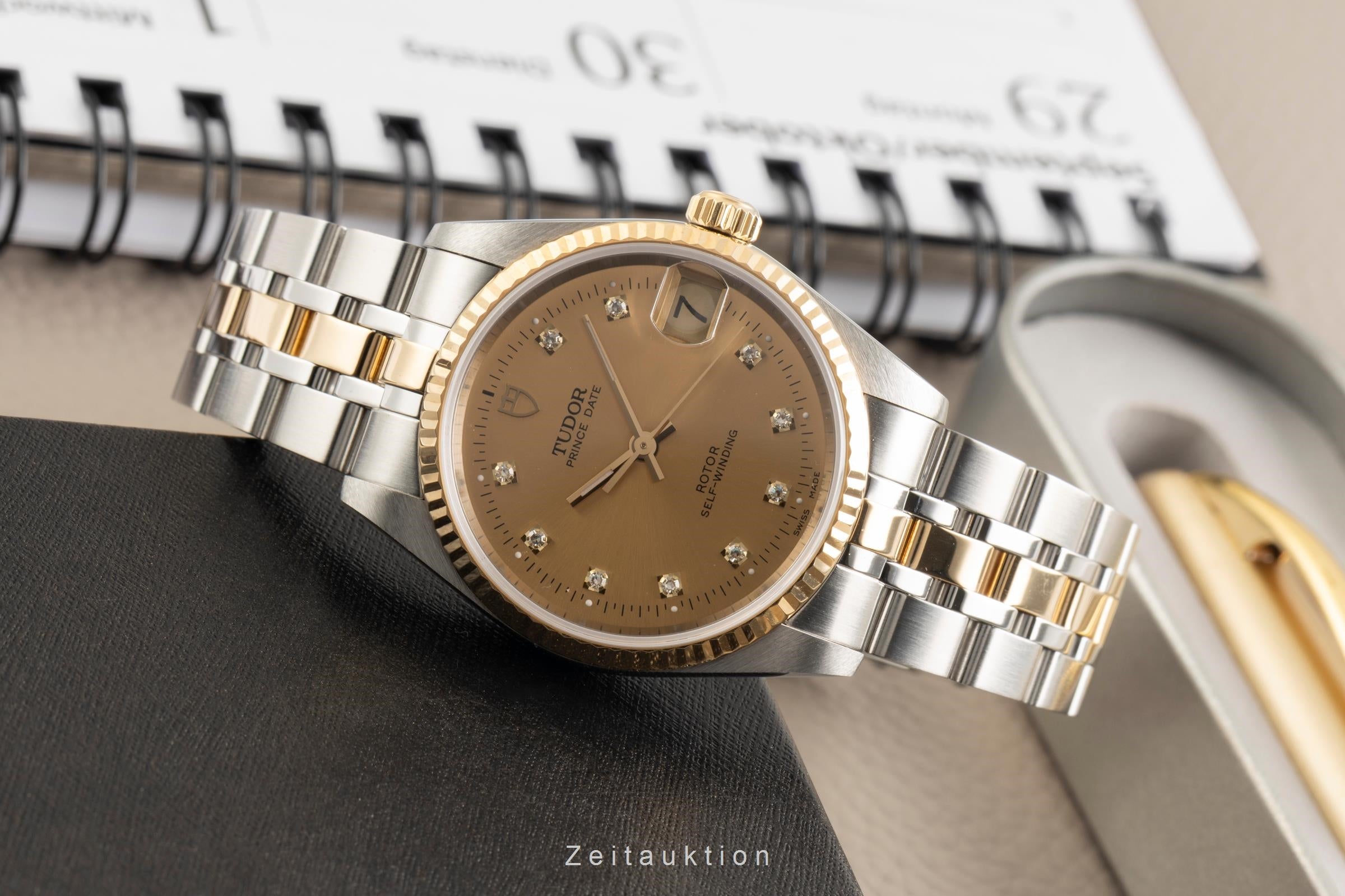 Tudor Prince Date steel / gold automatic Ref. 72033 | 2602329