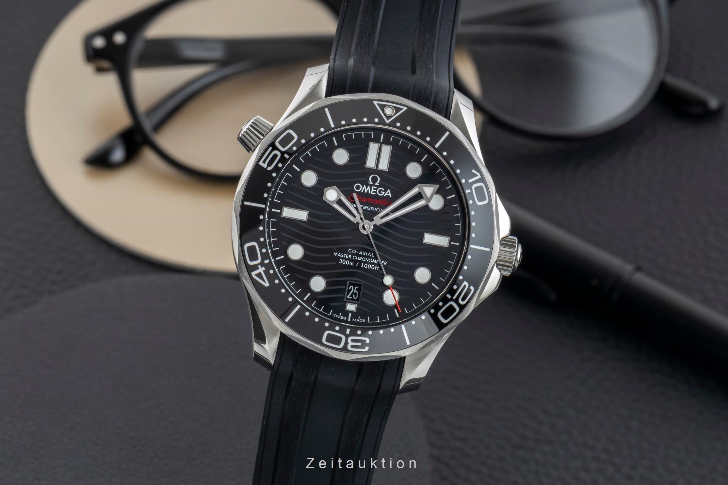 Omega Seamaster steel automatic men's watch 210.32.42.20.01.001 LP: 6100EUR  [2602332]