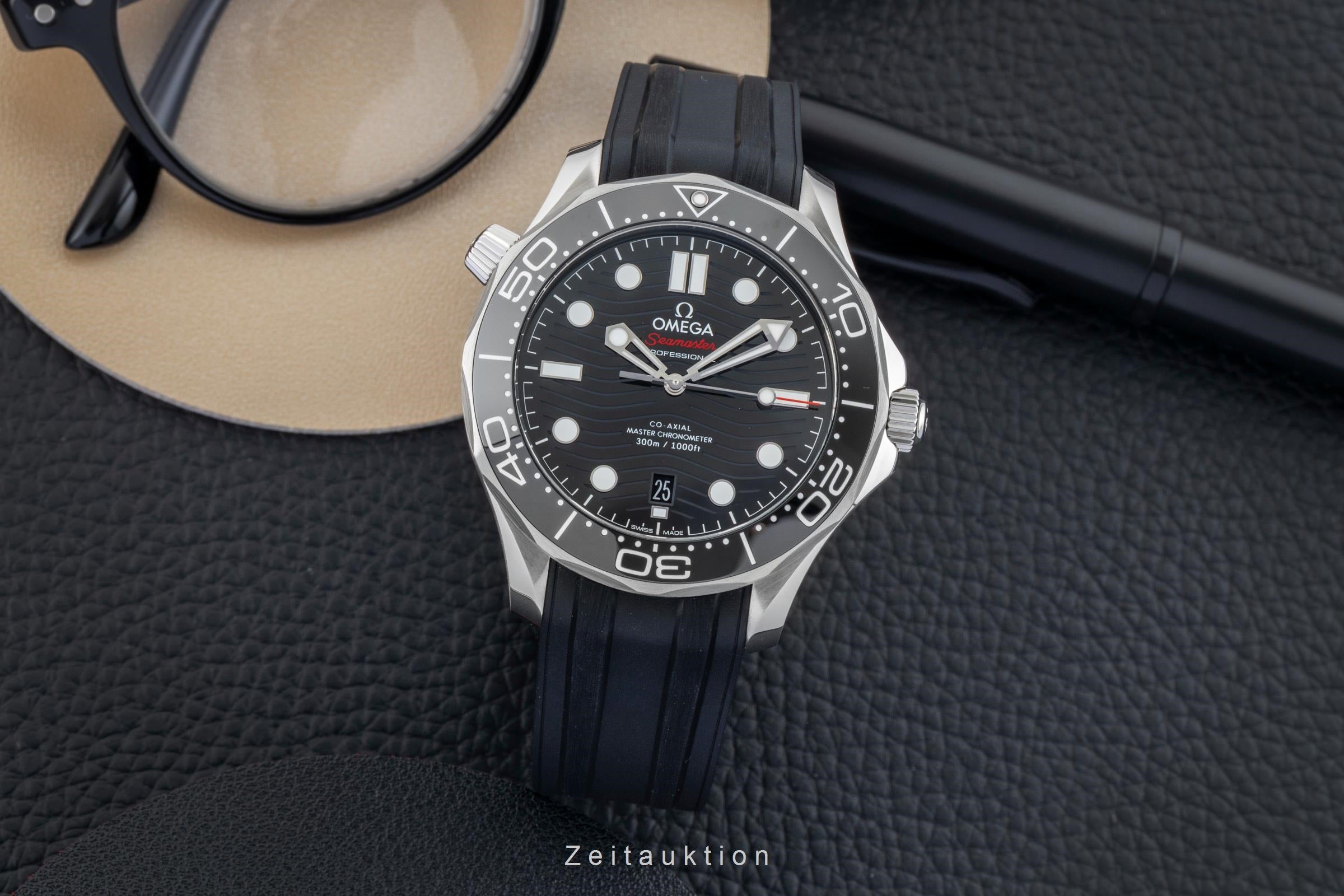 Omega Seamaster steel automatic men's watch 210.32.42.20.01.001 LP: 6100EUR  [2602332]