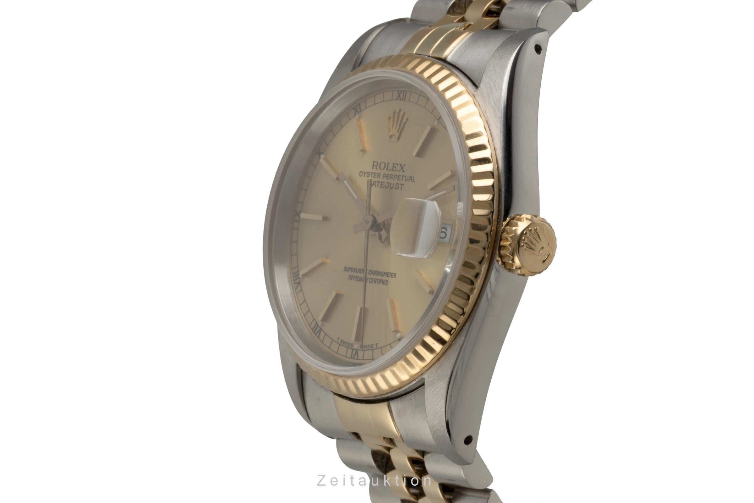 Rolex Datejust steel / gold automatic men's watch 16233  [2602334]