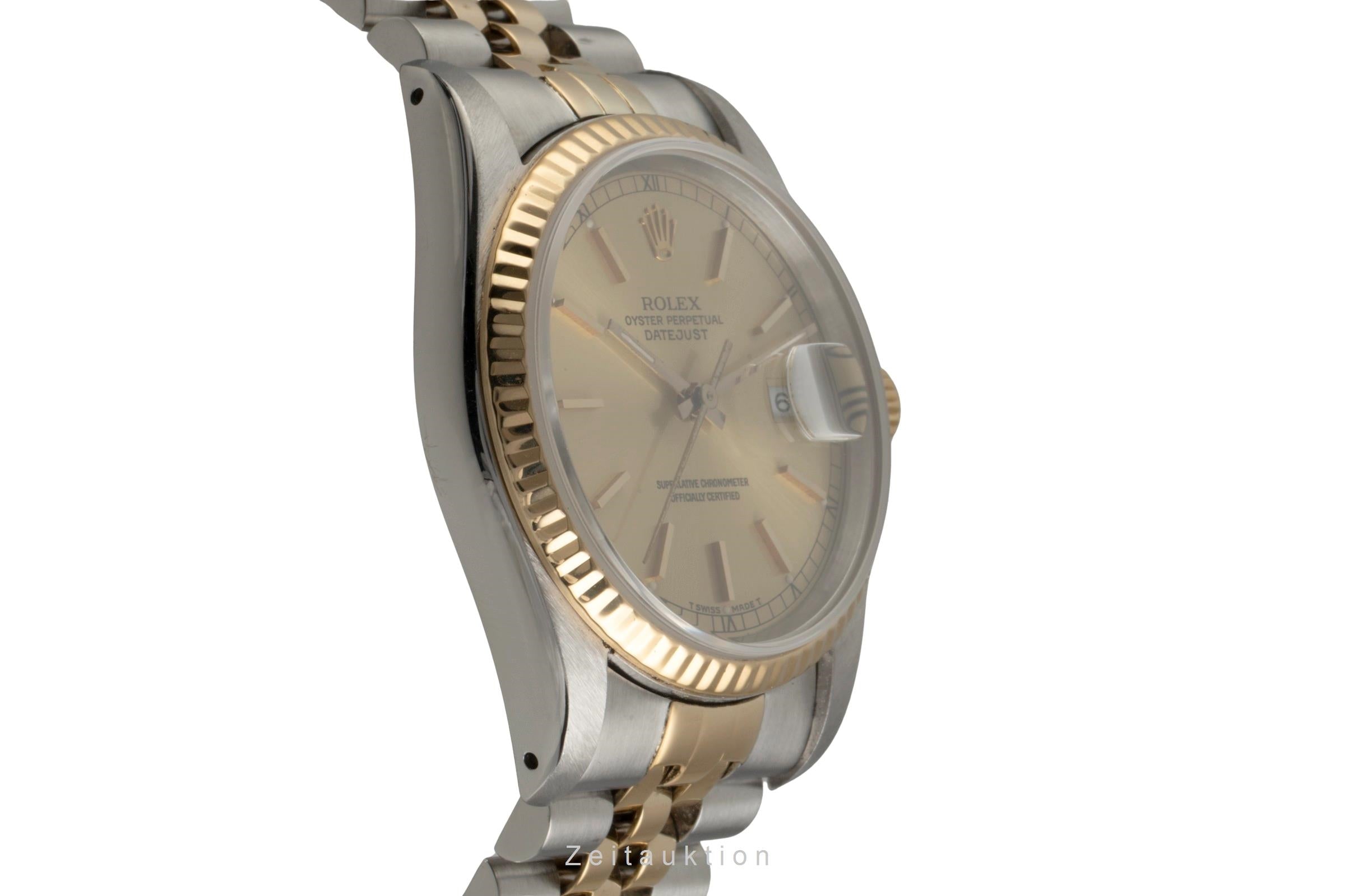 Rolex Datejust steel / gold automatic men's watch 16233  [2602334]