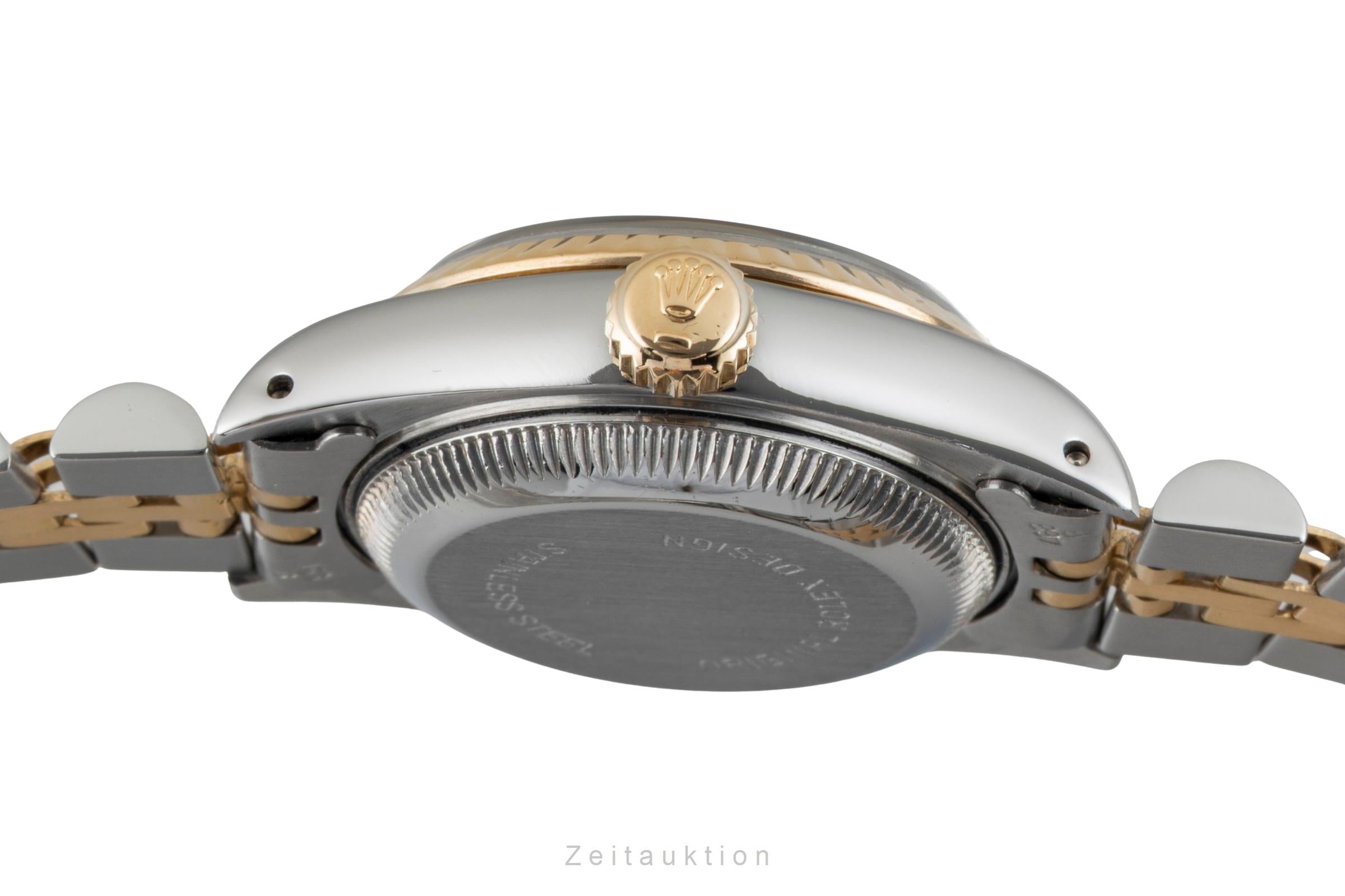 Rolex Lady Datejust 26 Stahl Gold Diamond Dial Damenuhr Ref. 69173 Papiere 1986 [2602335]
