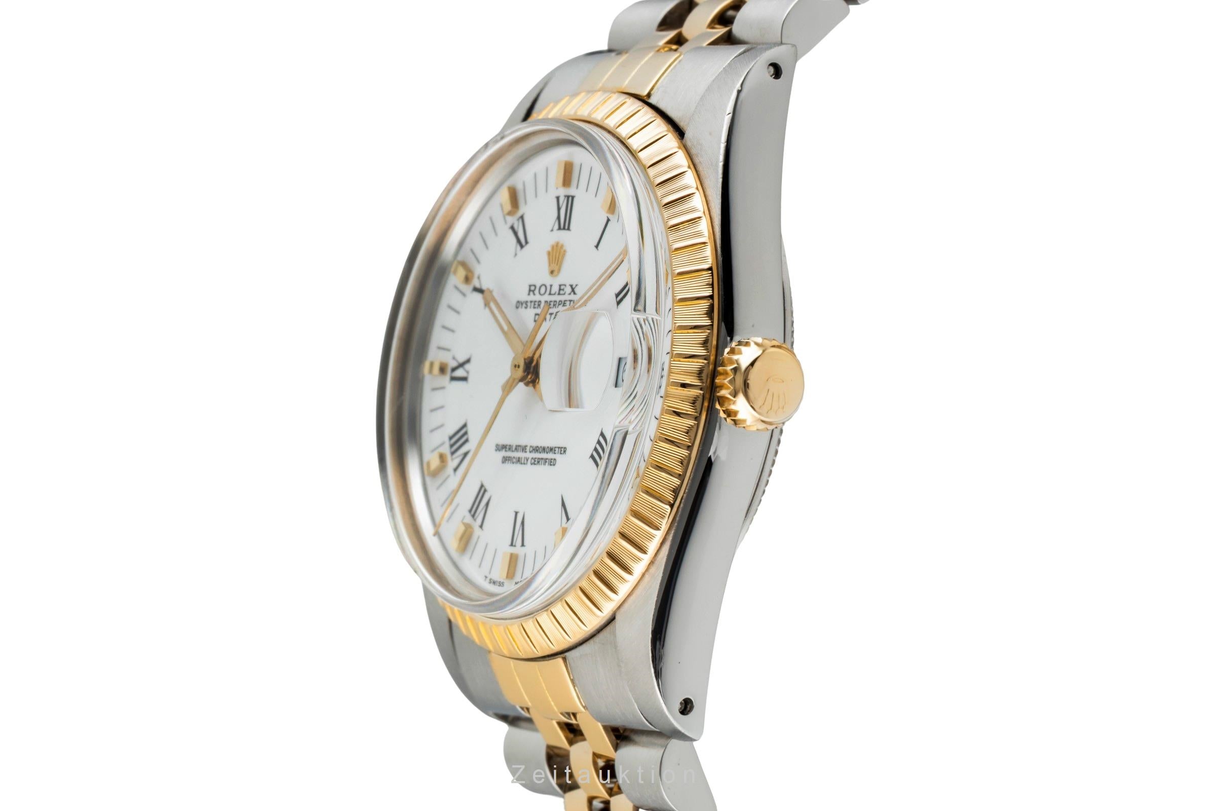 Rolex Date acier / or  automatique montre pour hommes 15053  [2602336]