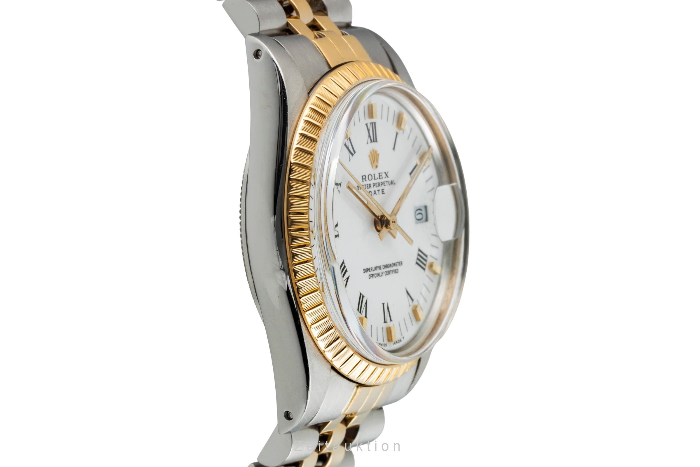 Rolex Date acier / or  automatique montre pour hommes 15053  [2602336]