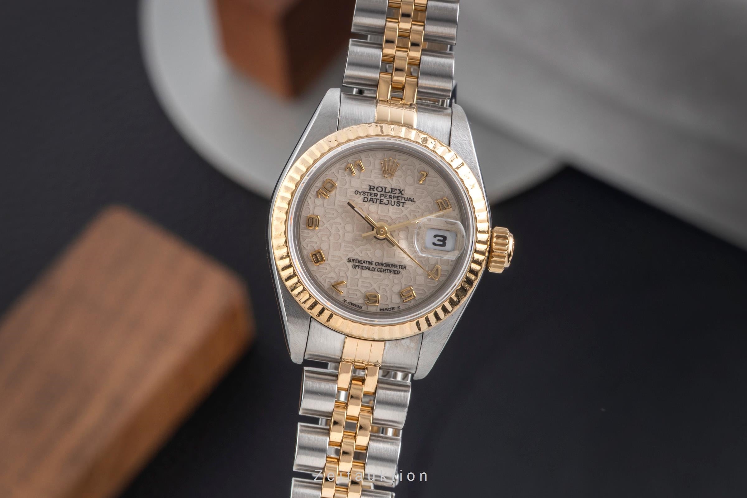 Rolex Lady Datejust steel / gold automatic women's watch 69173  [2602337]