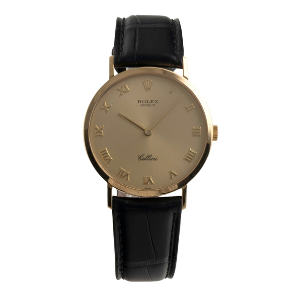 Rolex Cellini or 18 ct à remontage manuel montre pour hommes 4112/8  [2602339]