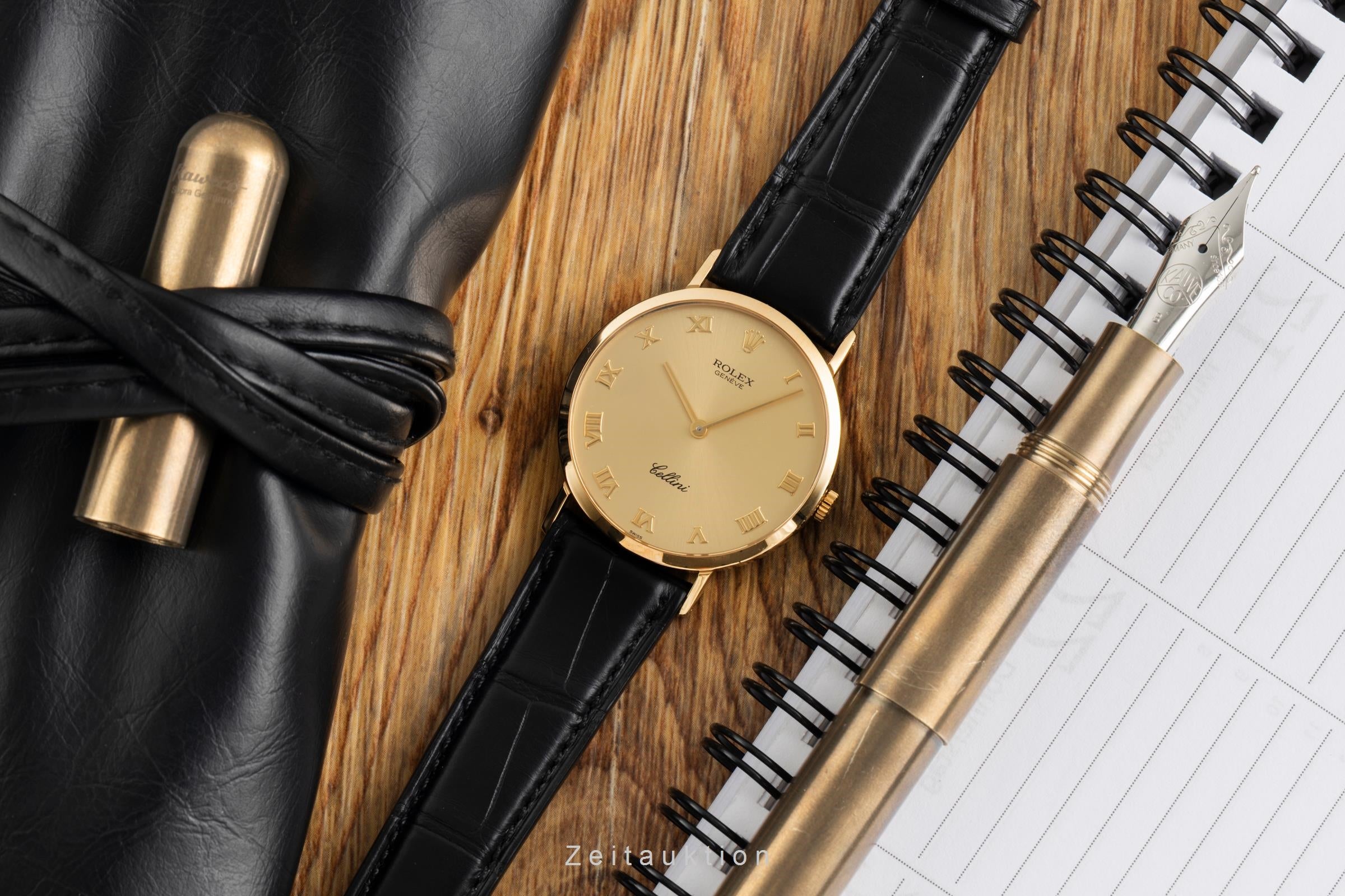 Rolex Cellini or 18 ct à remontage manuel montre pour hommes 4112/8  [2602339]