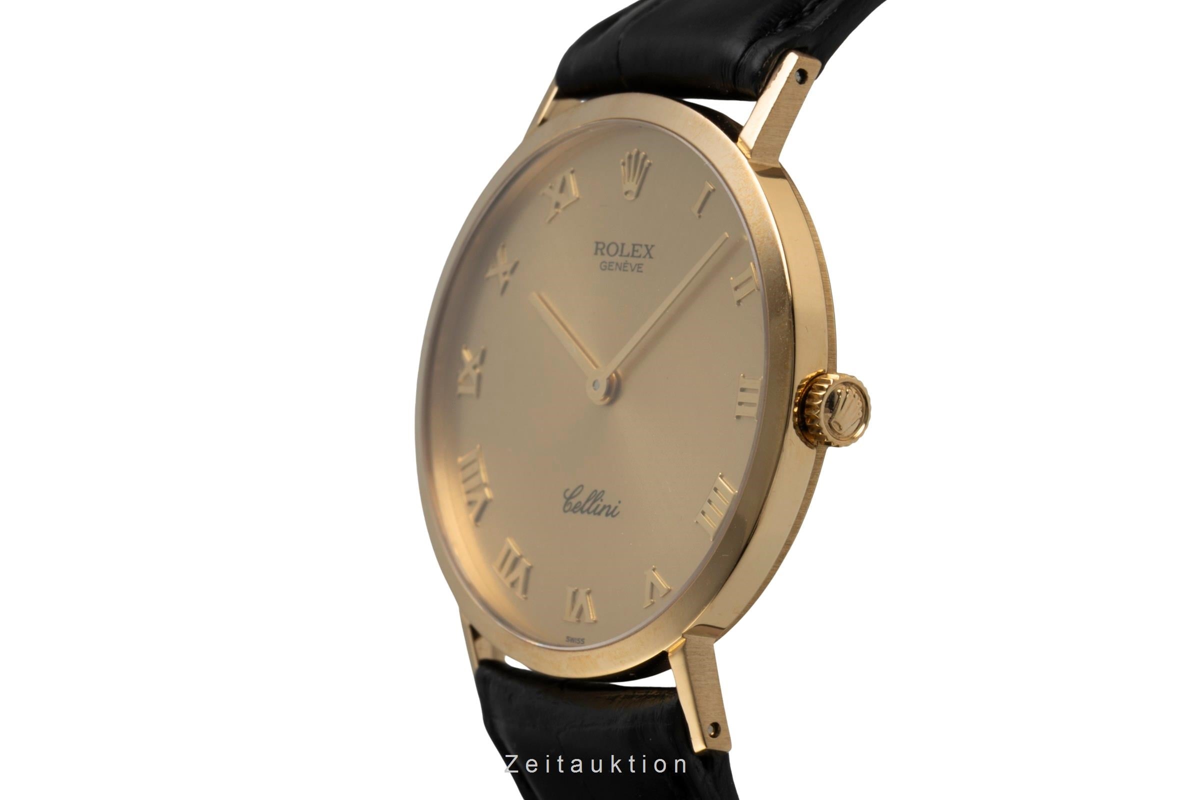 Rolex Cellini or 18 ct à remontage manuel montre pour hommes 4112/8  [2602339]