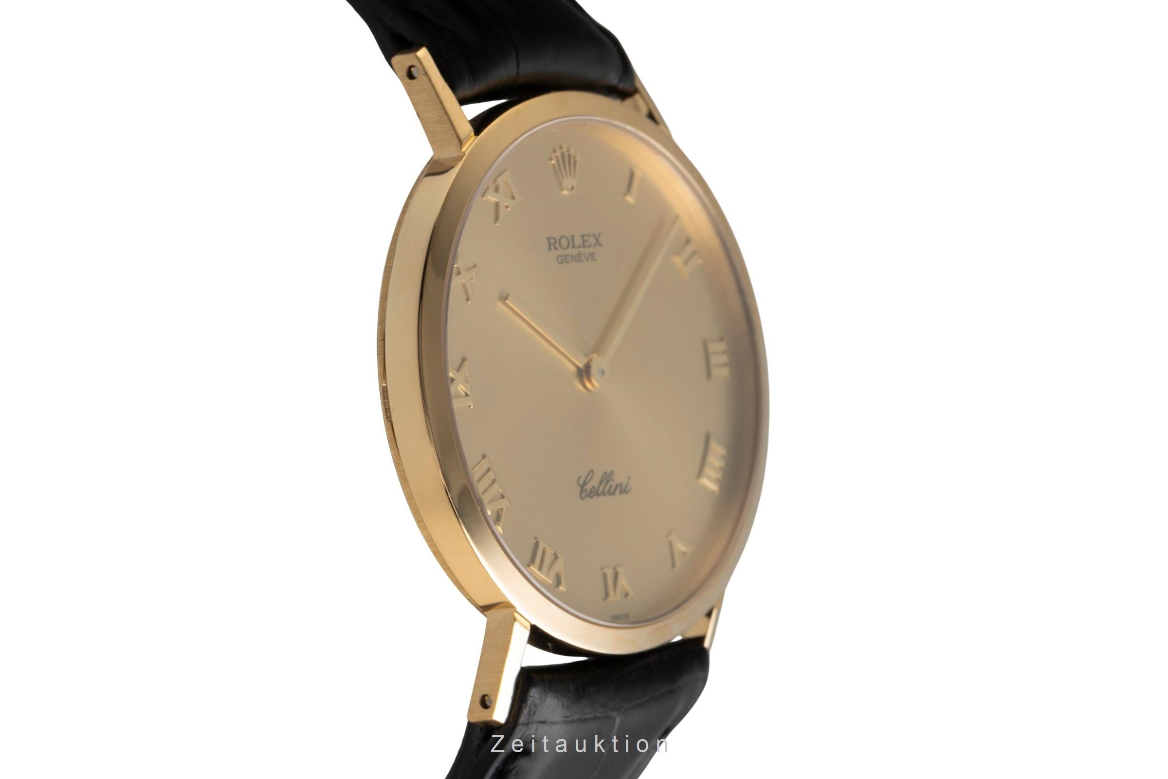 Rolex Cellini or 18 ct à remontage manuel montre pour hommes 4112/8  [2602339]