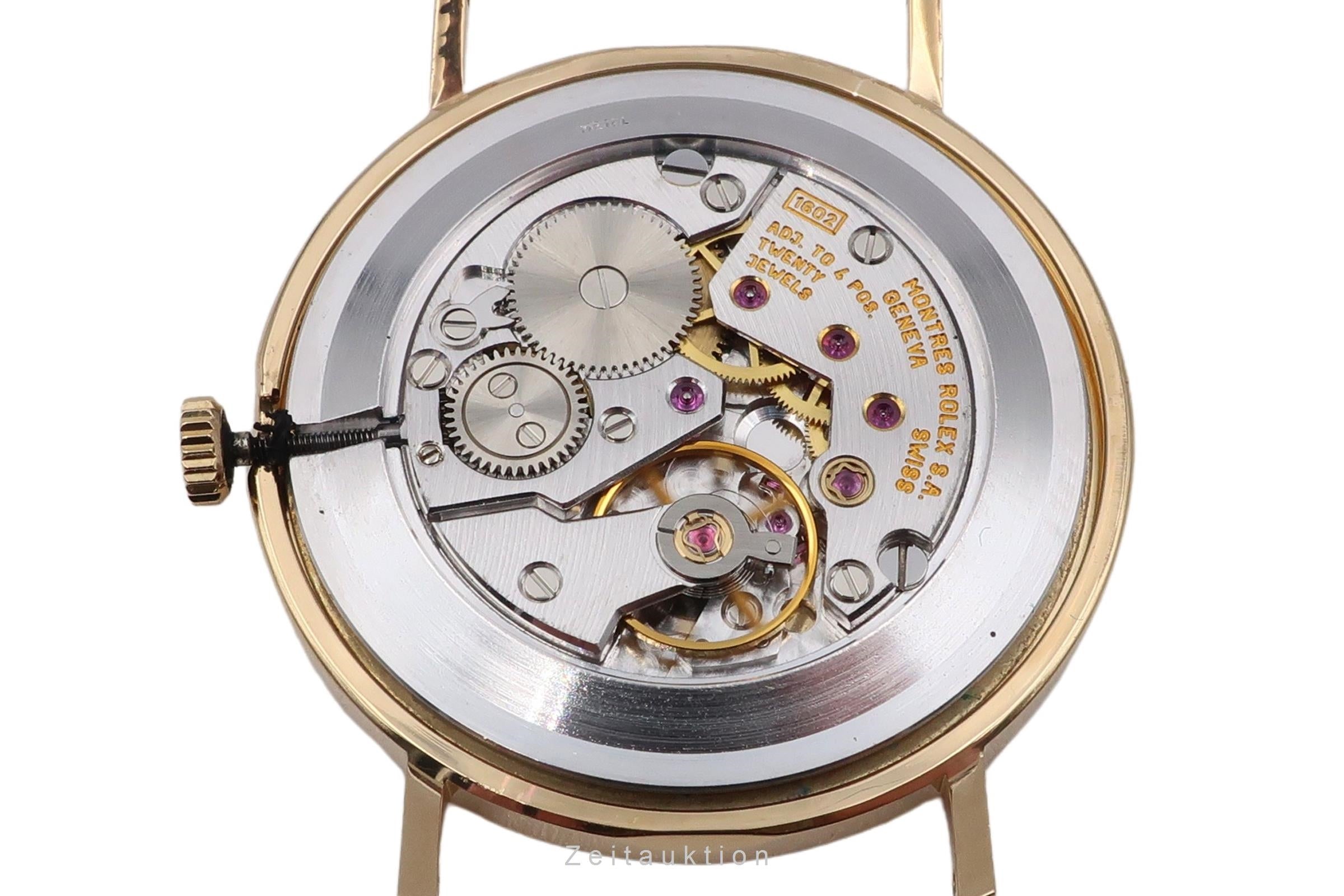 Rolex Cellini or 18 ct à remontage manuel montre pour hommes 4112/8  [2602339]