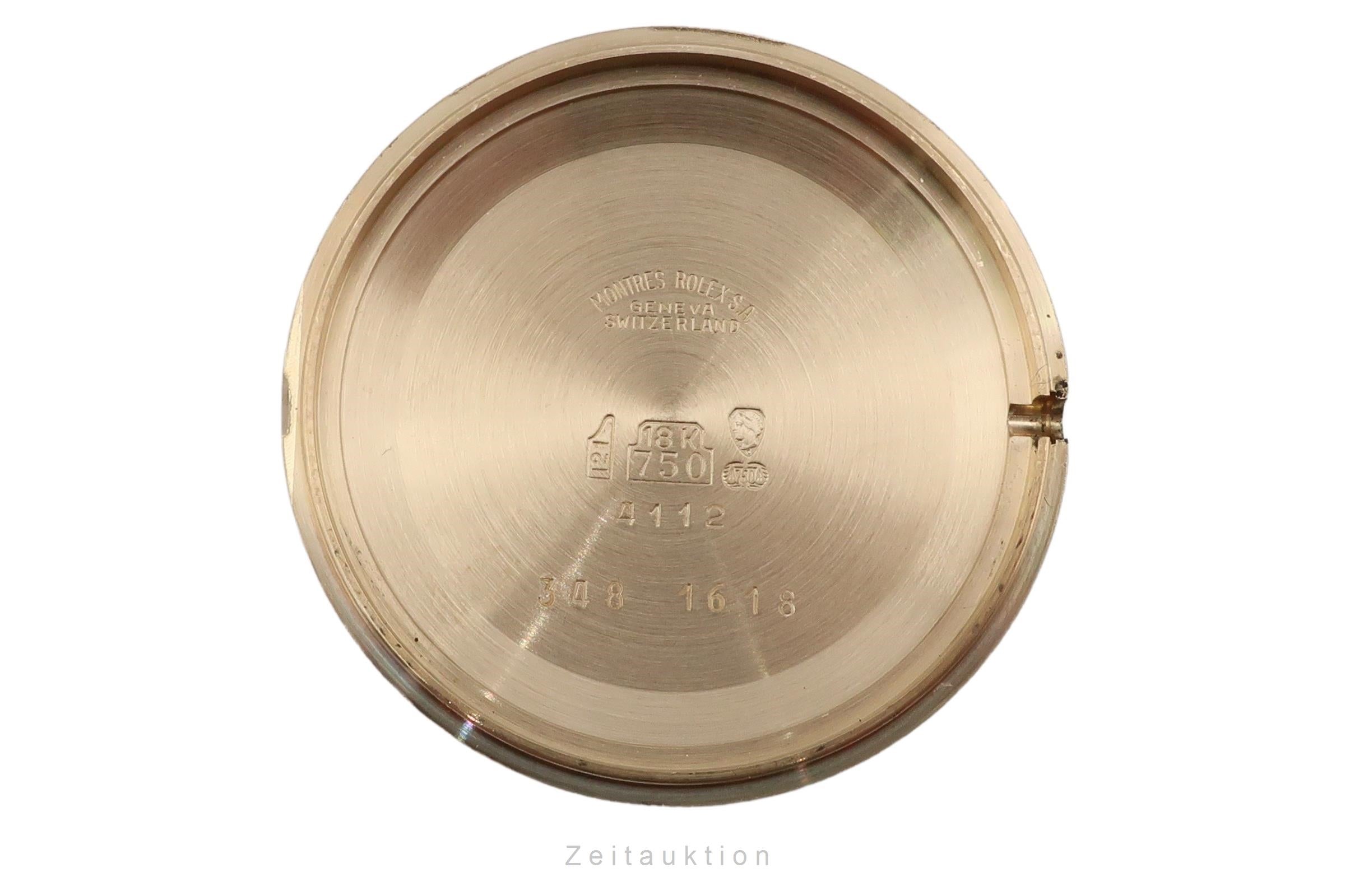 Rolex Cellini or 18 ct à remontage manuel montre pour hommes 4112/8  [2602339]