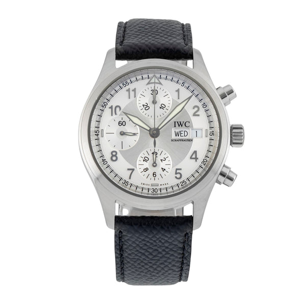 IWC Fliegerchronograph chronograph steel automatic men's watch IW370628  [2602340]