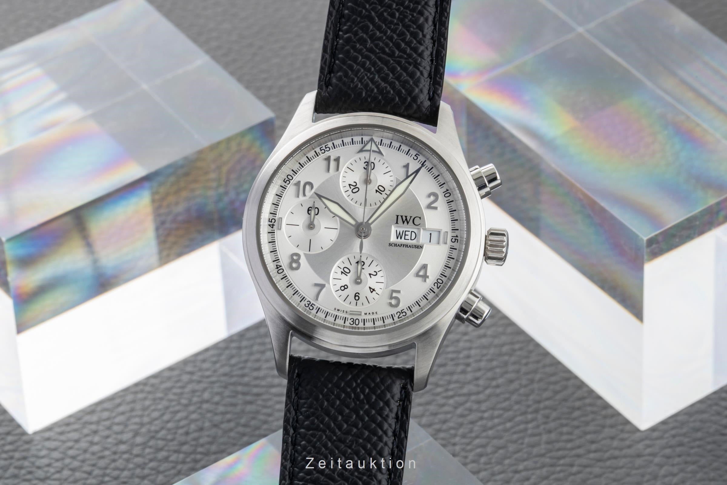IWC Fliegerchronograph chronograph steel automatic men's watch IW370628  [2602340]