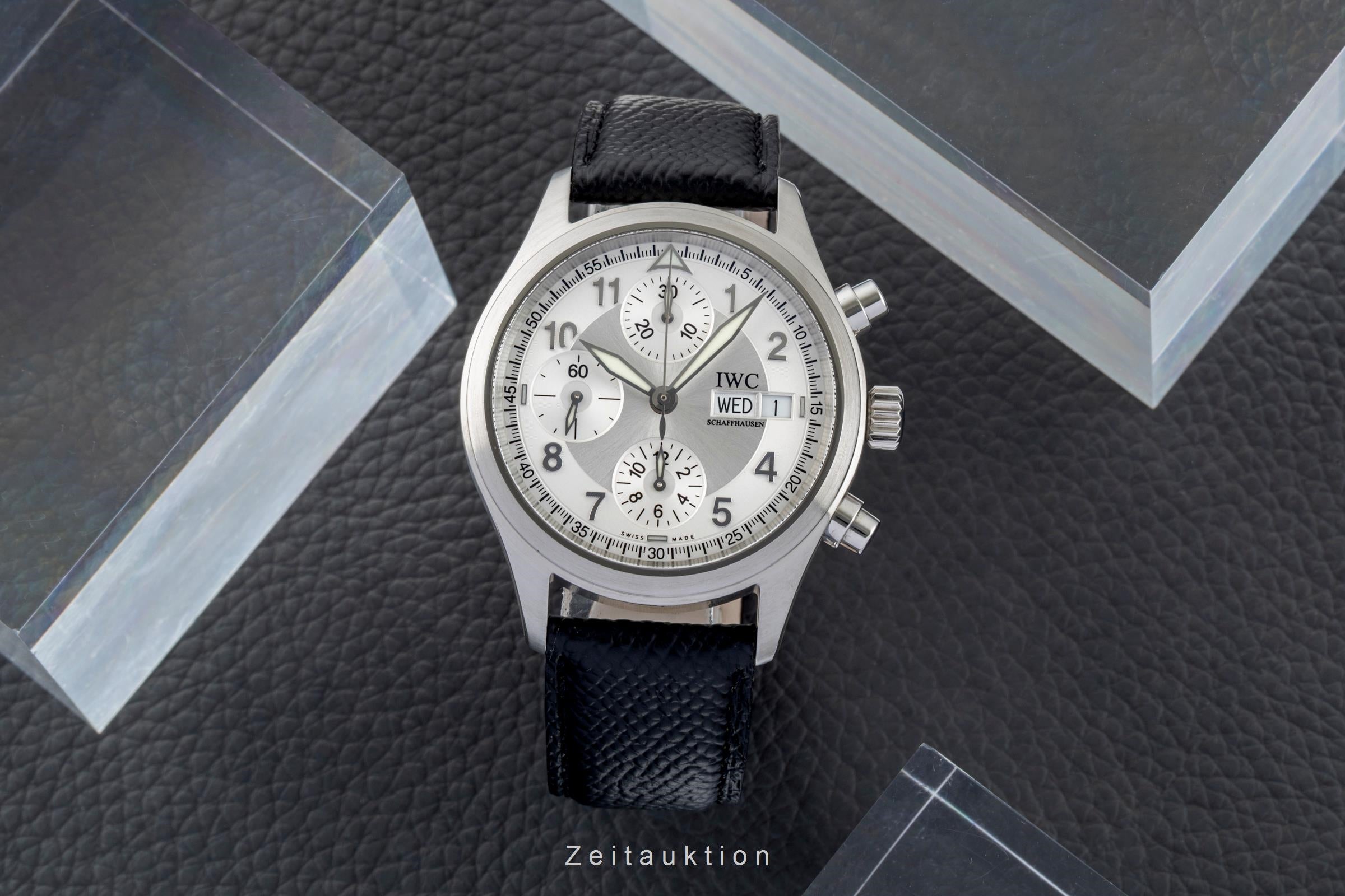 IWC Fliegerchronograph chronograph steel automatic men's watch IW370628  [2602340]