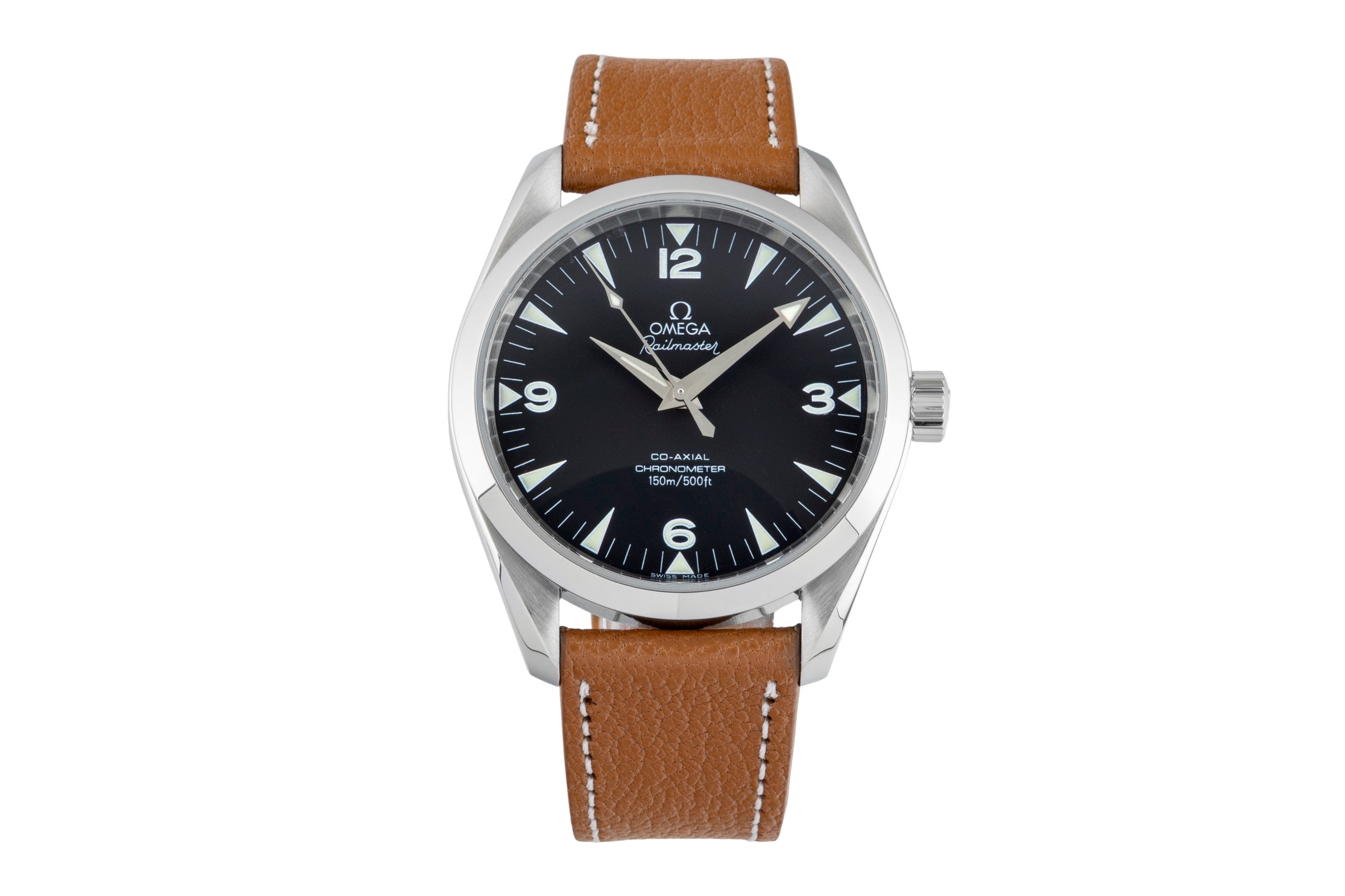 Omega Railmaster steel automatic men's watch 2803.52.37  [2602341]