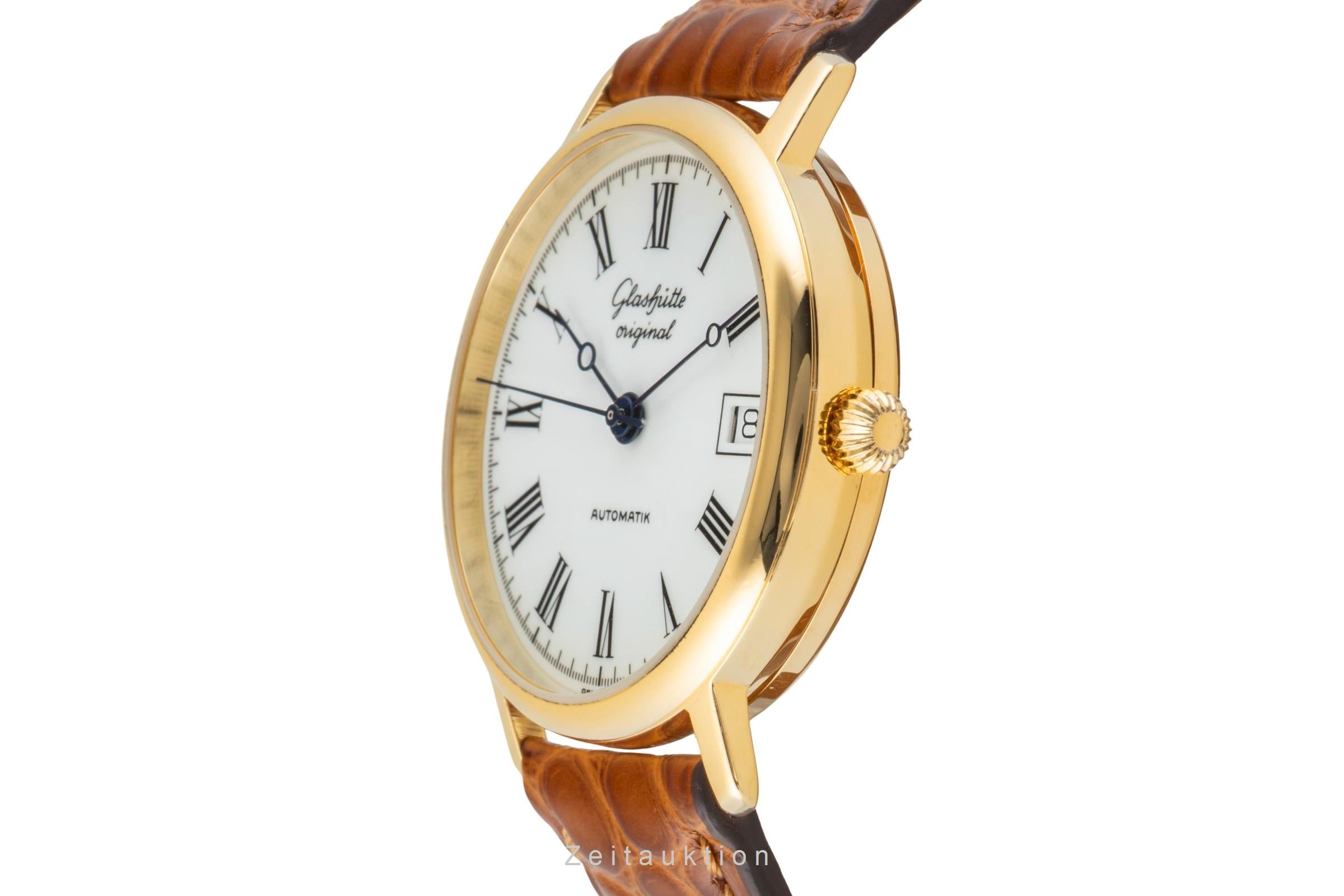 Glashütte Messing vergoldet Automatik Herrenuhr Ref. 10-31-01-01-04  [2602344]