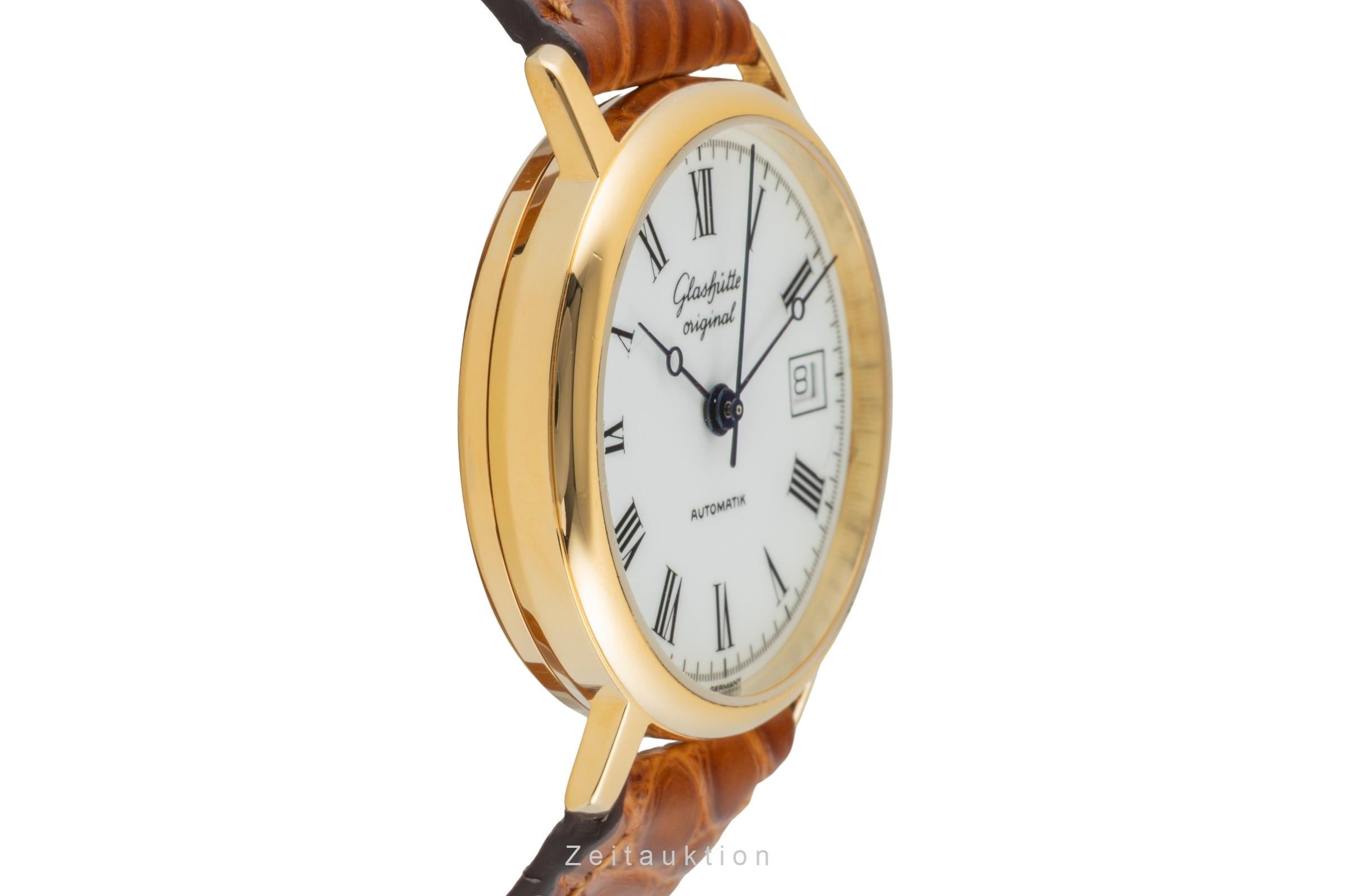 Glashütte Messing vergoldet Automatik Herrenuhr Ref. 10-31-01-01-04  [2602344]