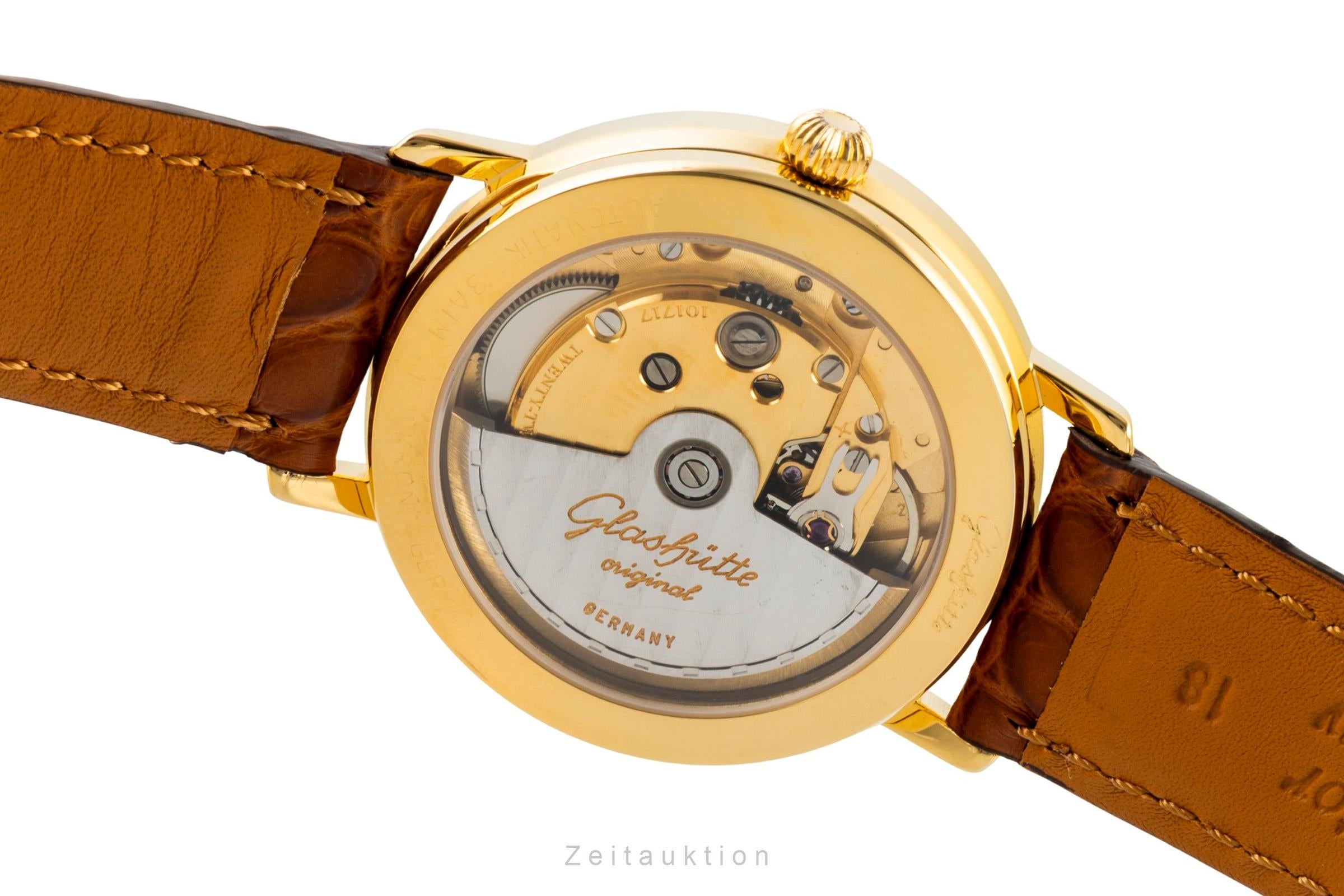 Glashütte Messing vergoldet Automatik Herrenuhr Ref. 10-31-01-01-04  [2602344]