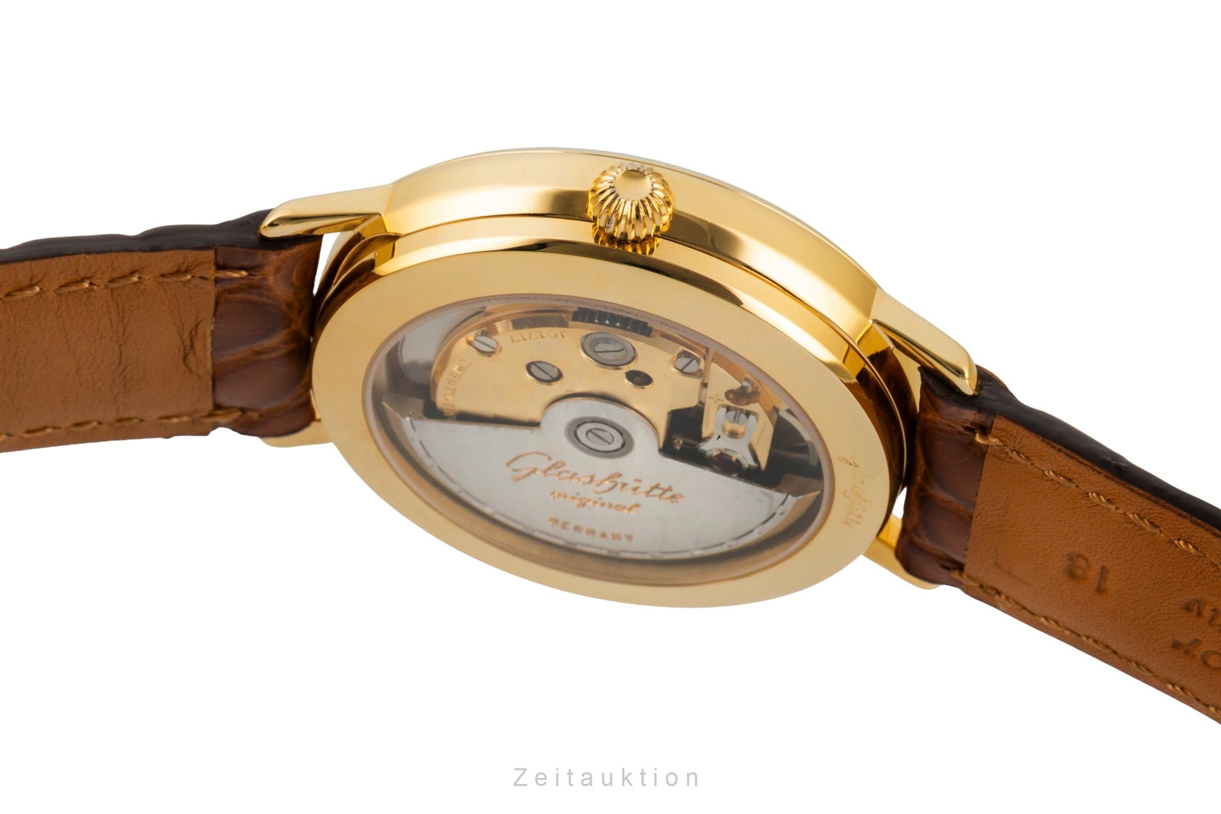 Glashütte Messing vergoldet Automatik Herrenuhr Ref. 10-31-01-01-04  [2602344]