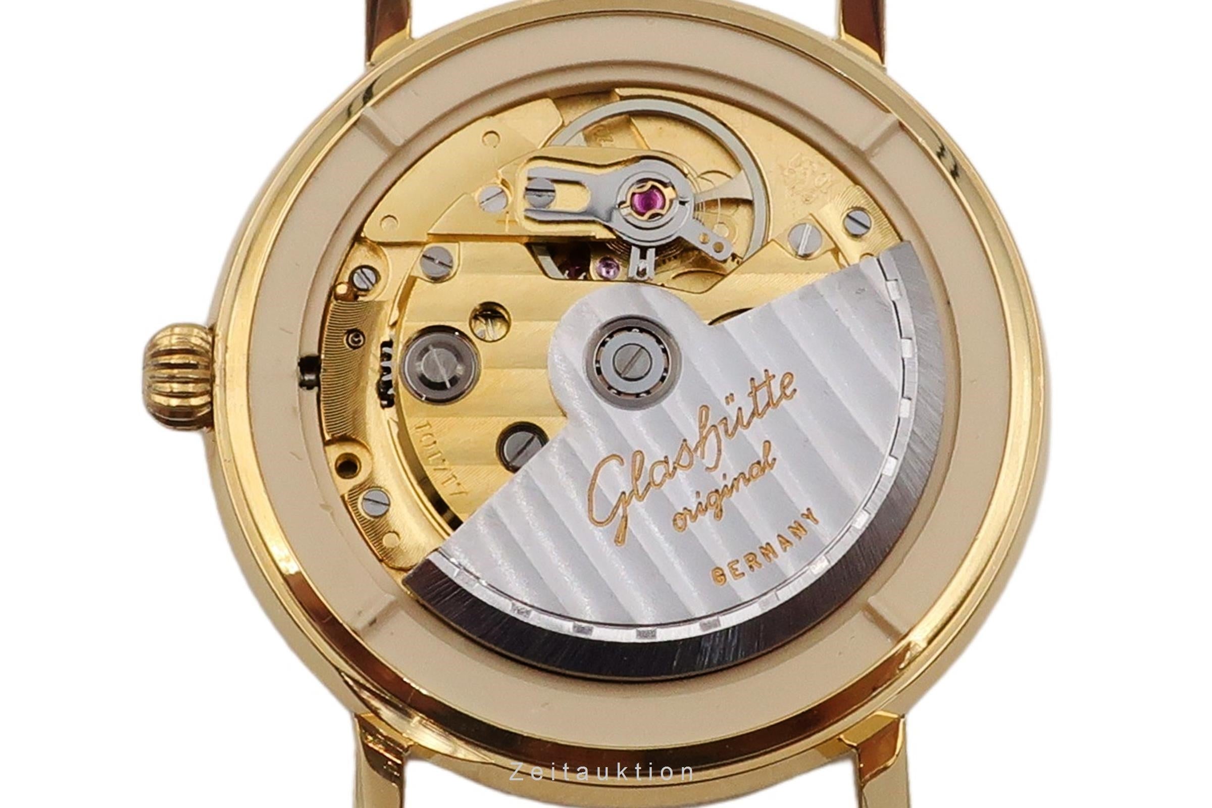 Glashütte Messing vergoldet Automatik Herrenuhr Ref. 10-31-01-01-04  [2602344]