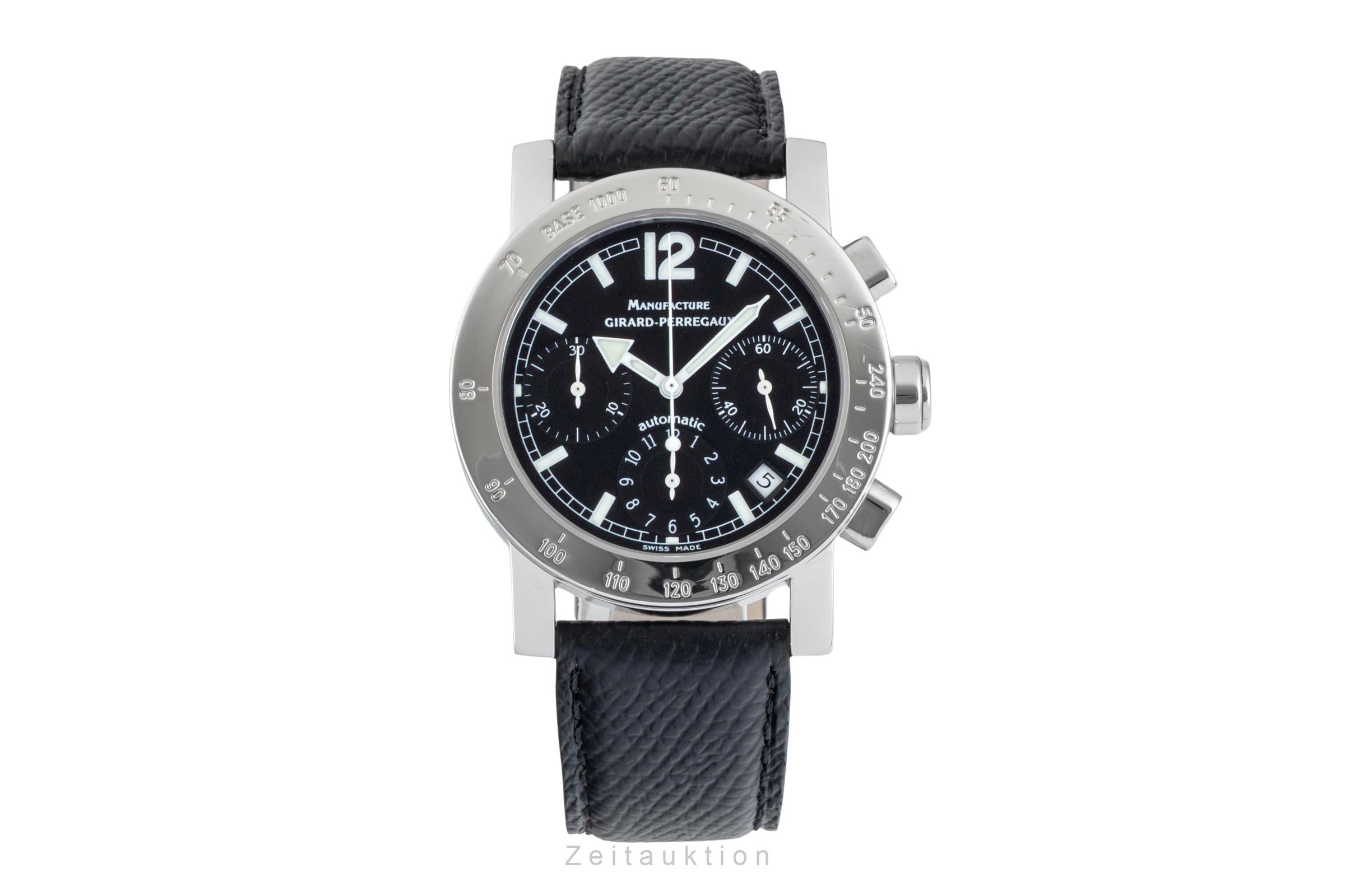 Girard Perregaux 7000 cronógrafo acero automático reloj para caballeros 7030  [2602345]