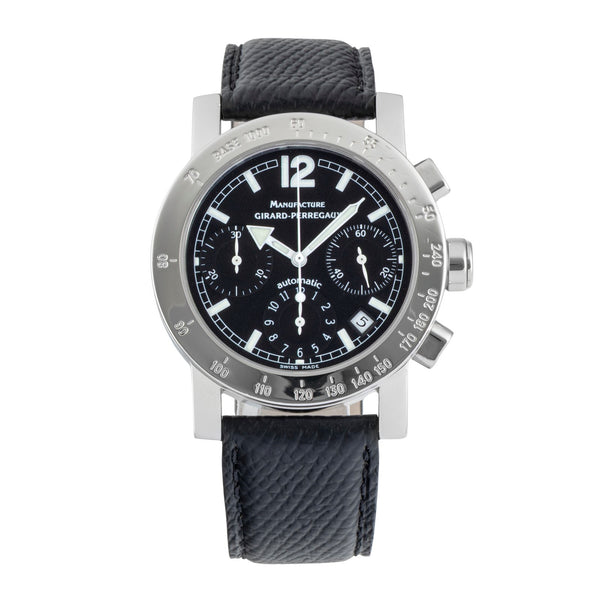 Girard Perregaux 7000 cronógrafo acero automático reloj para caballeros 7030  [2602345]