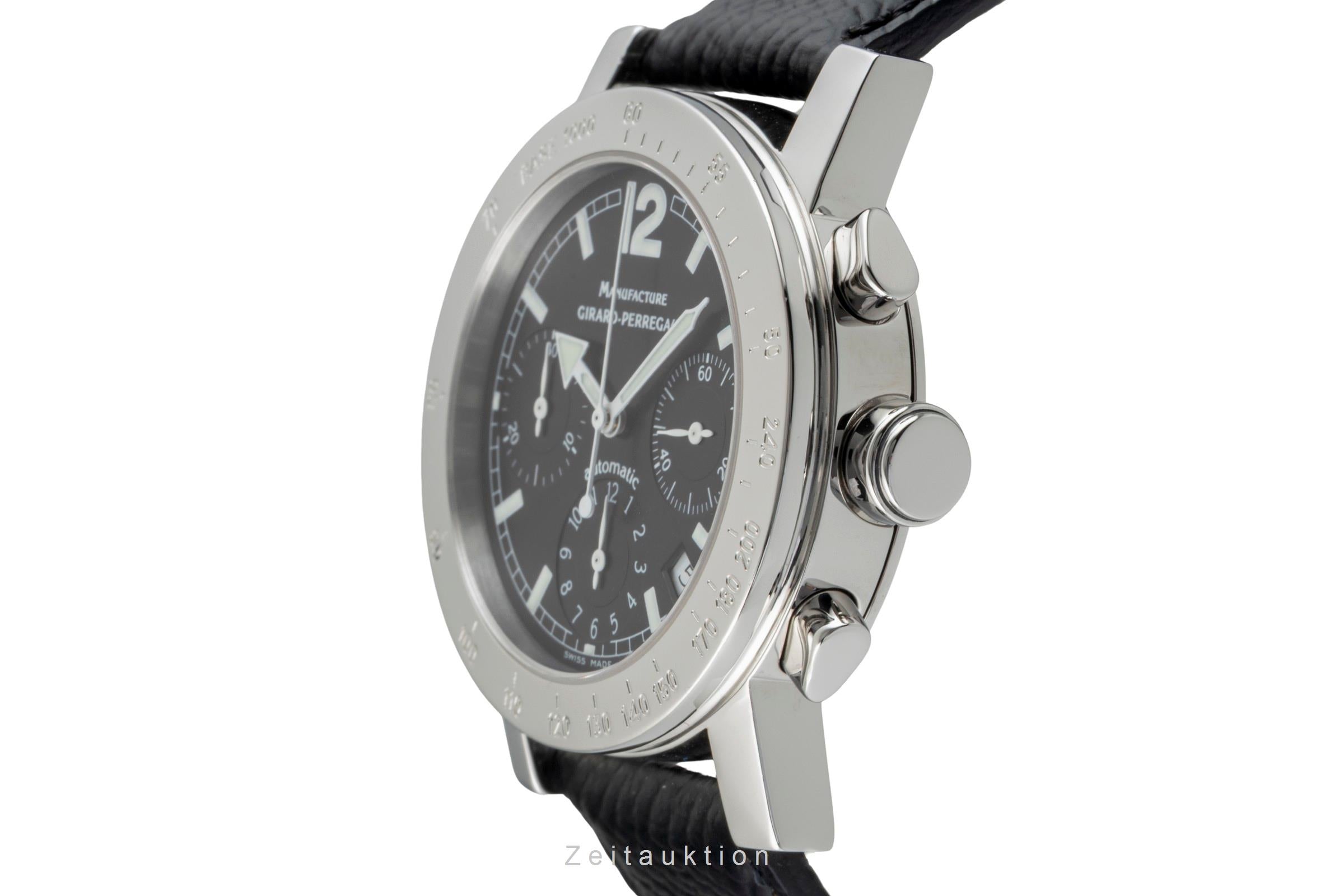 Girard Perregaux 7000 cronógrafo acero automático reloj para caballeros 7030  [2602345]