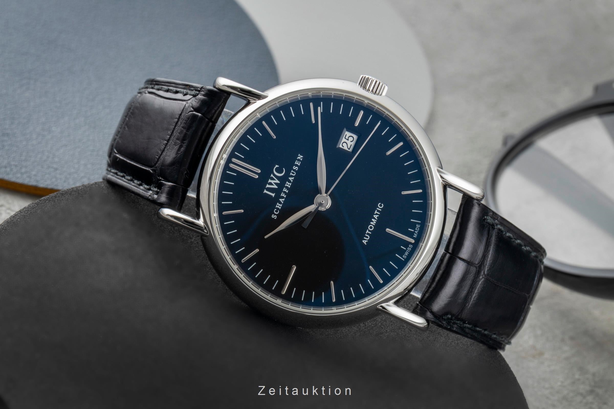 IWC Portofino acero automático reloj para caballeros IW356308  [2602346]