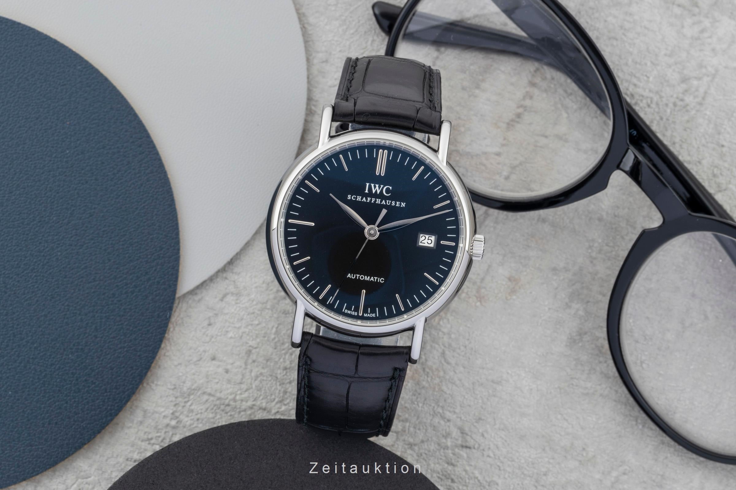 IWC Portofino acero automático reloj para caballeros IW356308  [2602346]