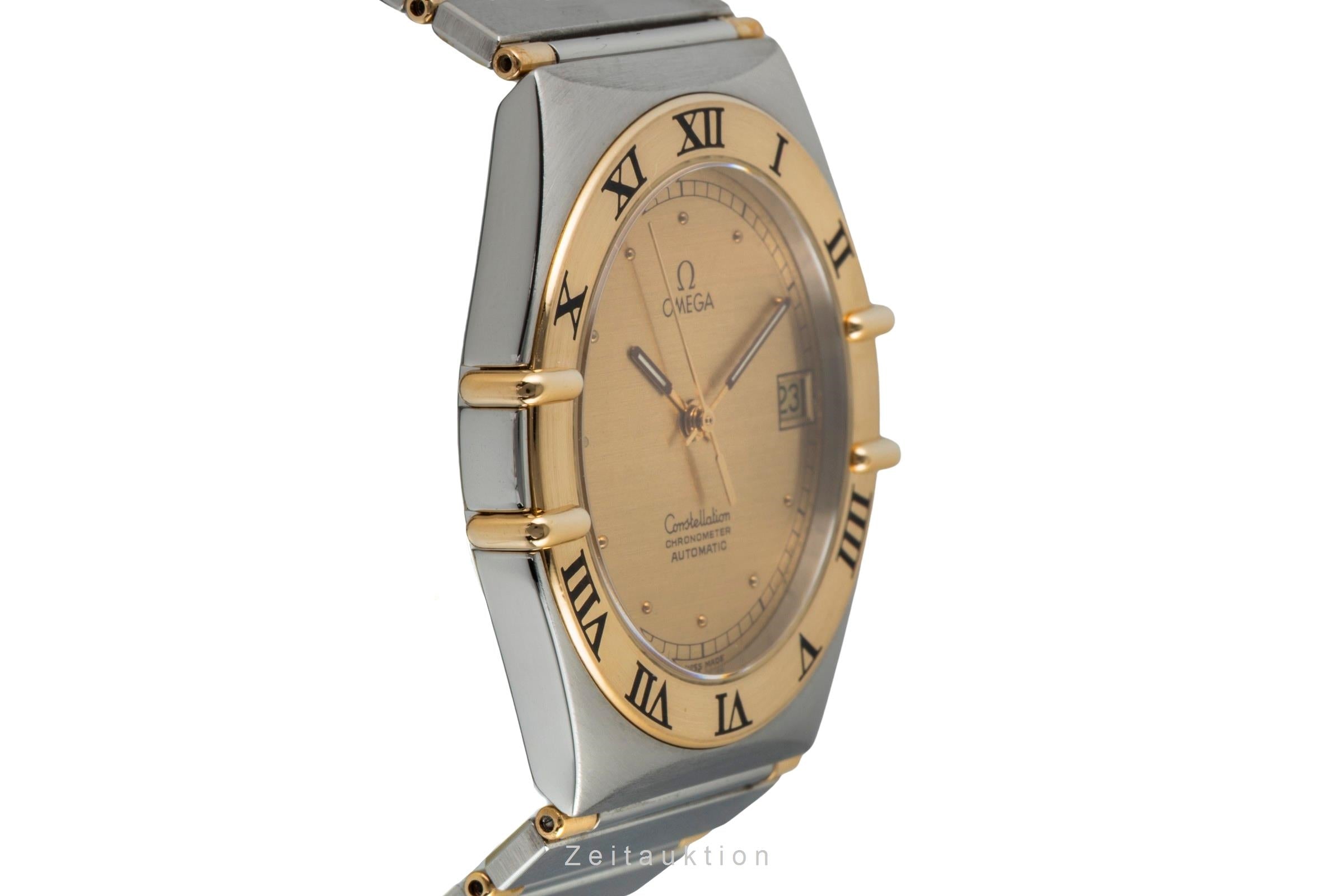 Omega Constellation acier / or  automatique montre pour hommes 368.1075  [2602349]