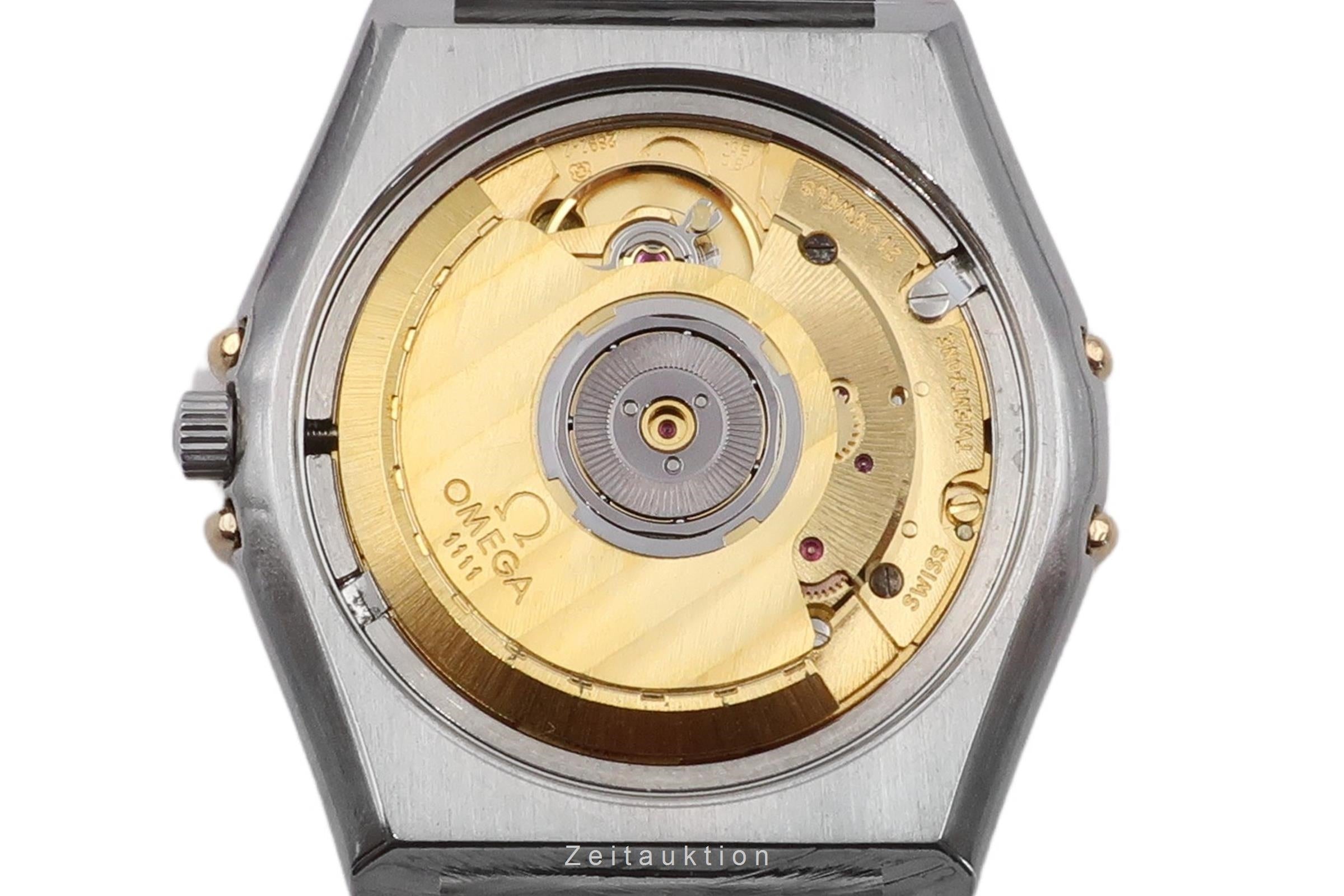 Omega Constellation acier / or  automatique montre pour hommes 368.1075  [2602349]