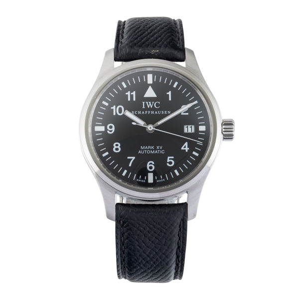 IWC Fliegeruhr Mark XV Edelstahl Automatik Herrenuhr Ref. IW325301 B&P 2002 [2602352]