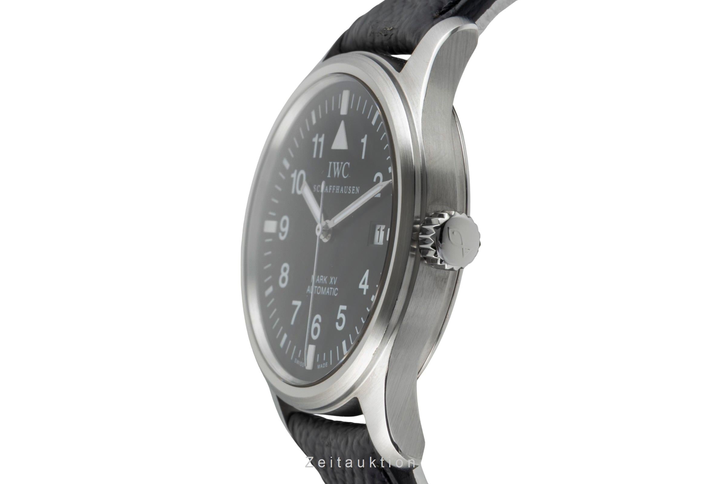 IWC Fliegeruhr Mark XV Edelstahl Automatik Herrenuhr Ref. IW325301 B&P 2002 [2602352]