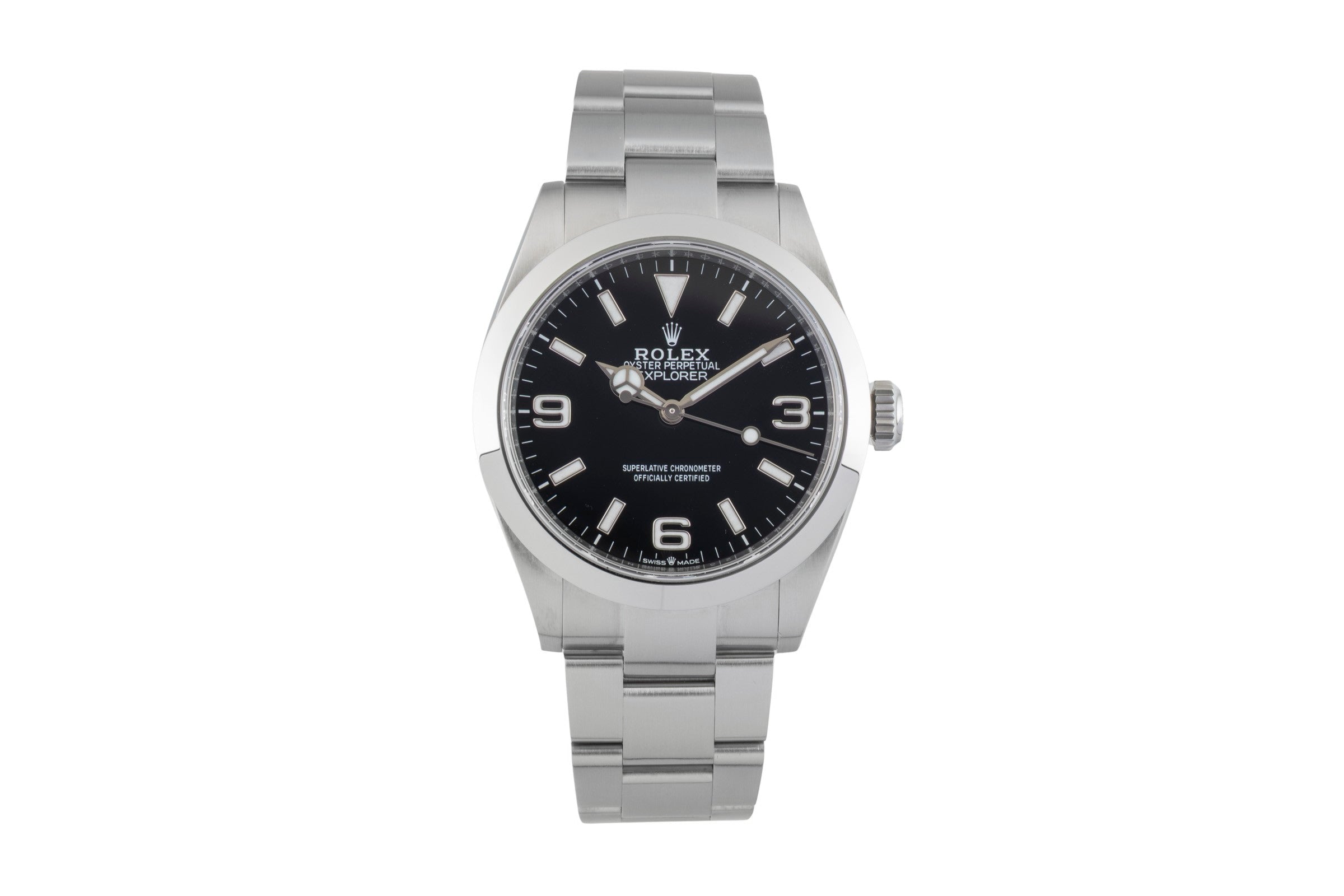 Rolex Explorer acciaio automatismo orologio da uomo 224270  [2602353]