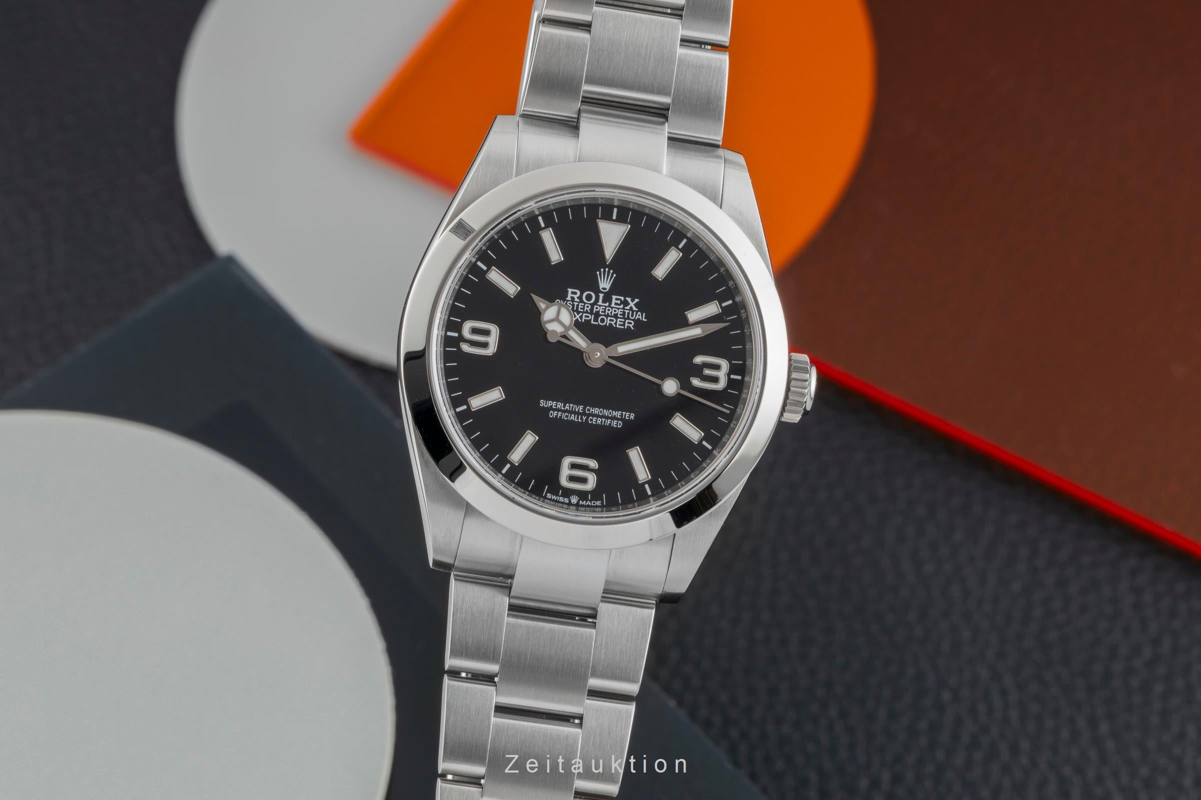Rolex Explorer acciaio automatismo orologio da uomo 224270  [2602353]