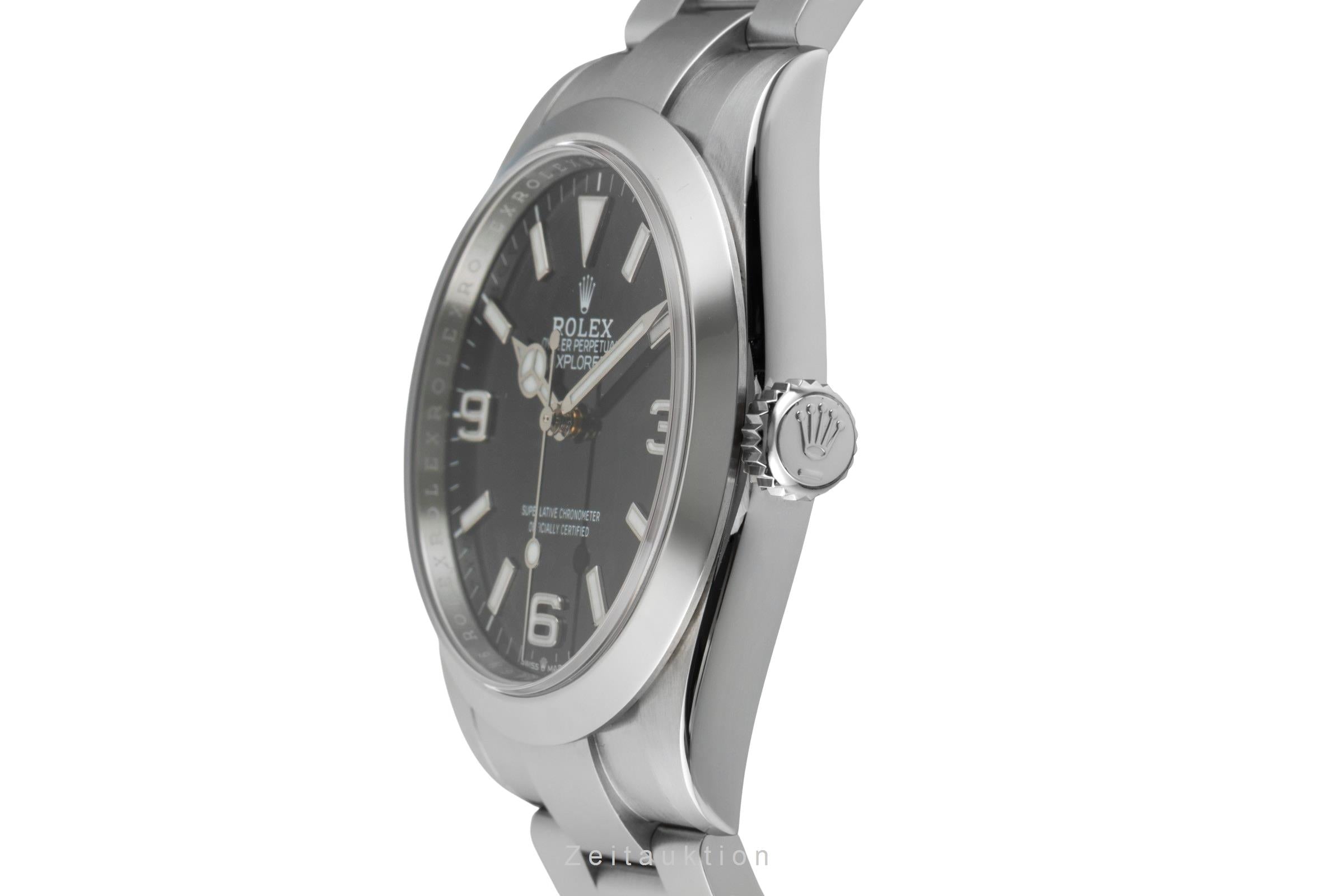 Rolex Explorer steel automatic men's watch 224270  [2602353]