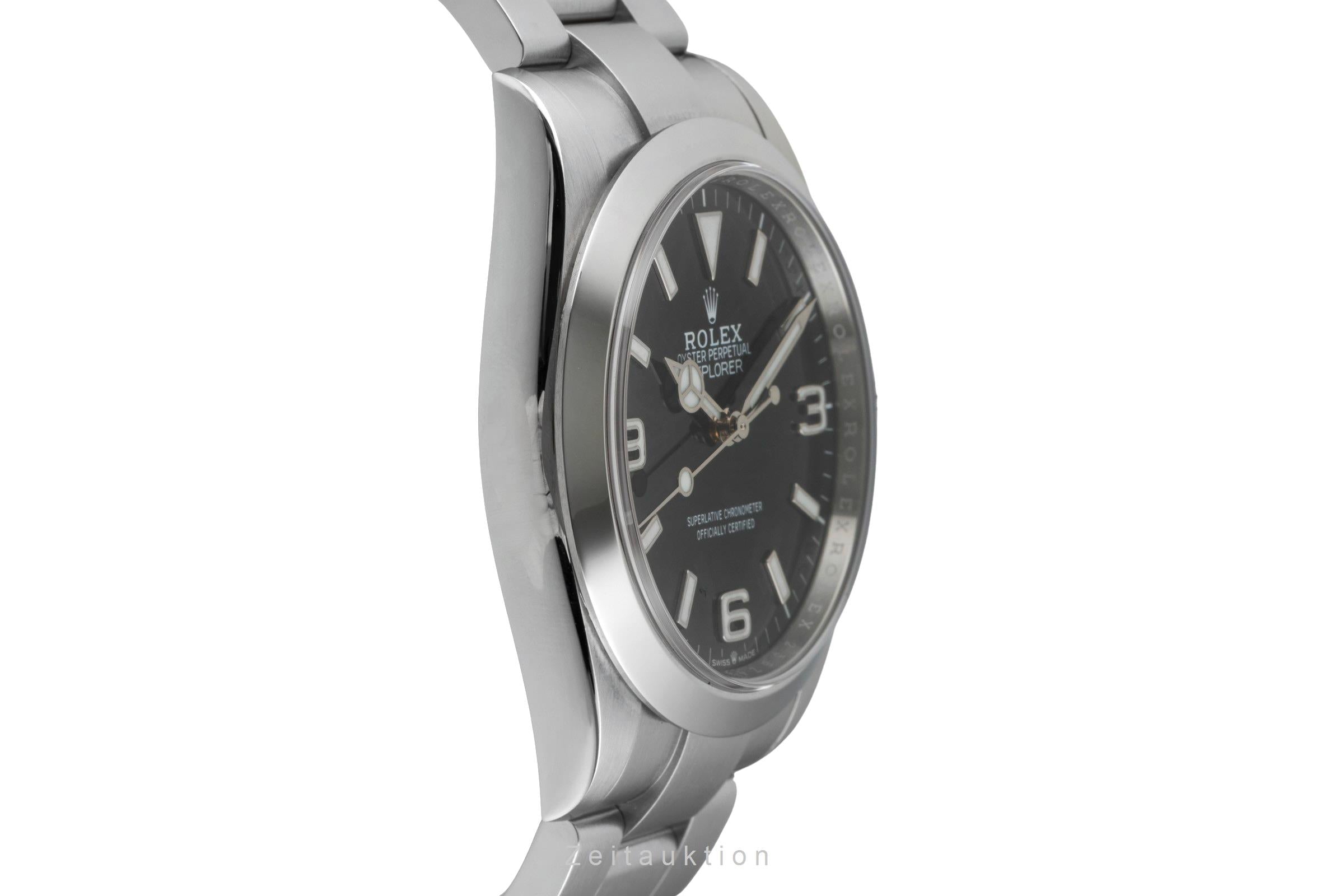 Rolex Explorer steel automatic men's watch 224270  [2602353]