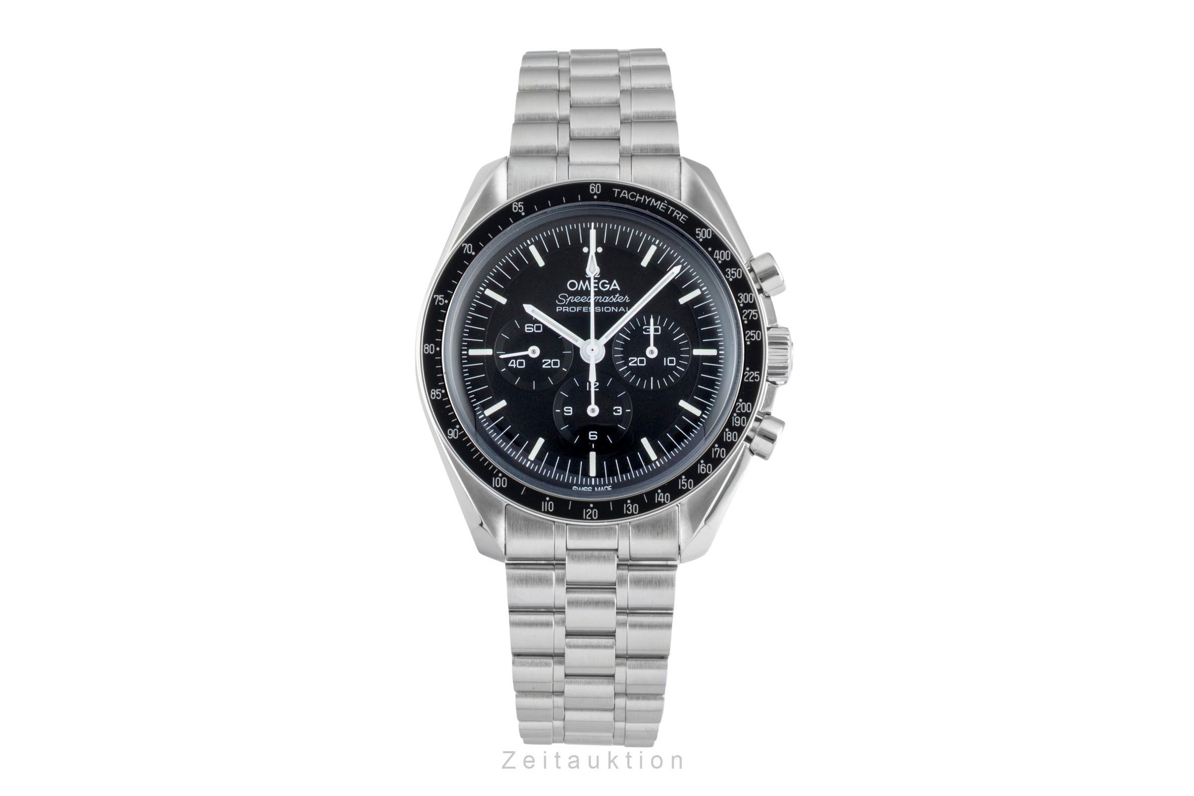 Omega Speedmaster Moonwatch cronógrafo acero cuerda manual reloj para caballeros 310.30.42.50.01.001 LP: 7600EUR  [2602354]