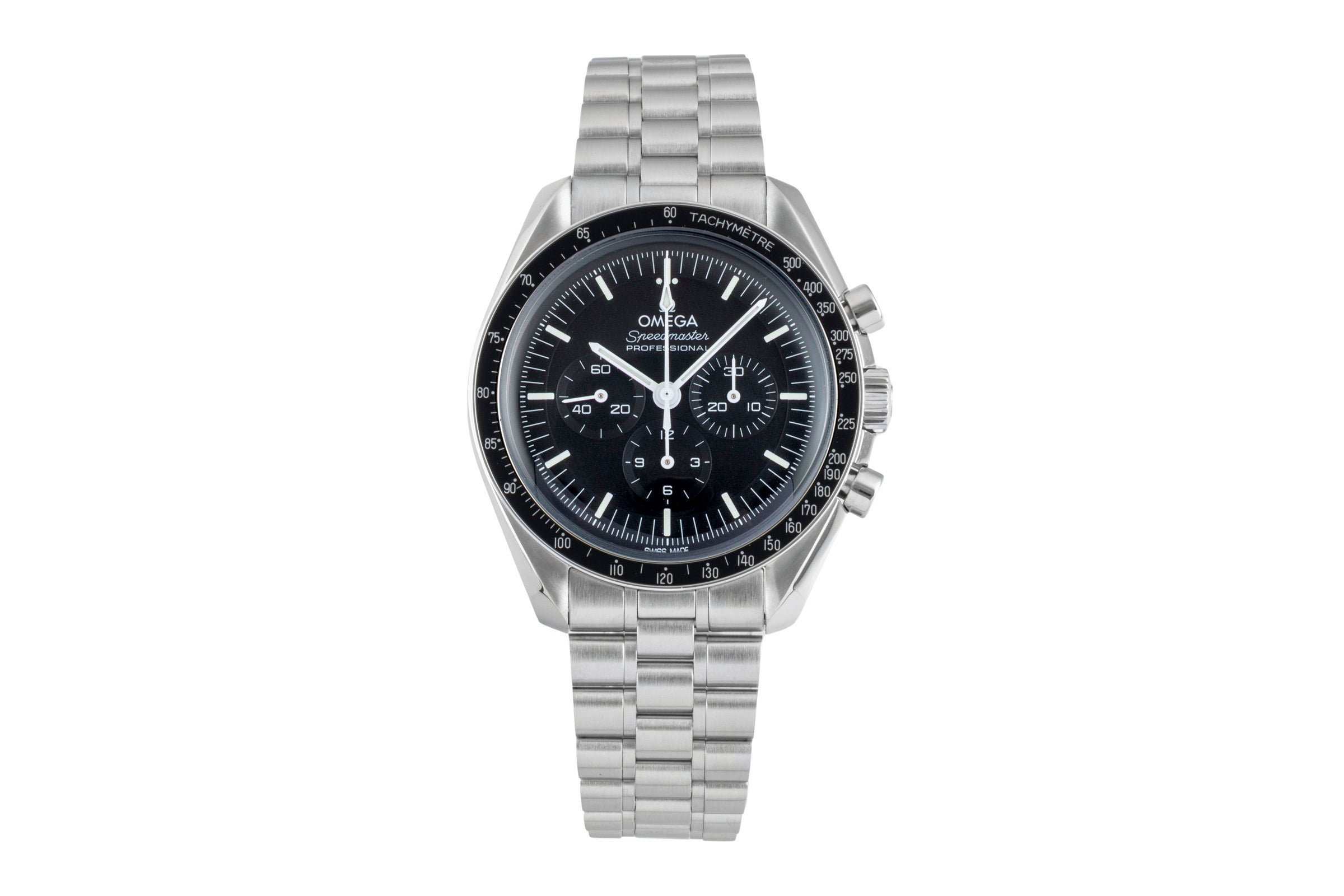 Omega Speedmaster Moonwatch chronographe acier à remontage manuel montre pour hommes 310.30.42.50.01.001 LP: 7600EUR  [2602354]